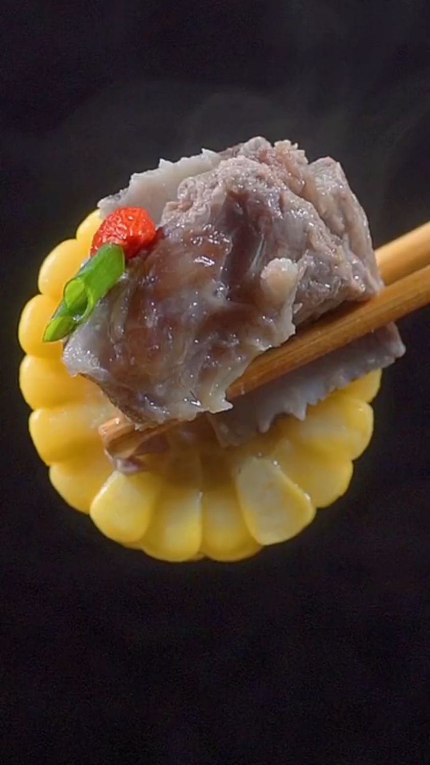 玉米炖排骨这样做