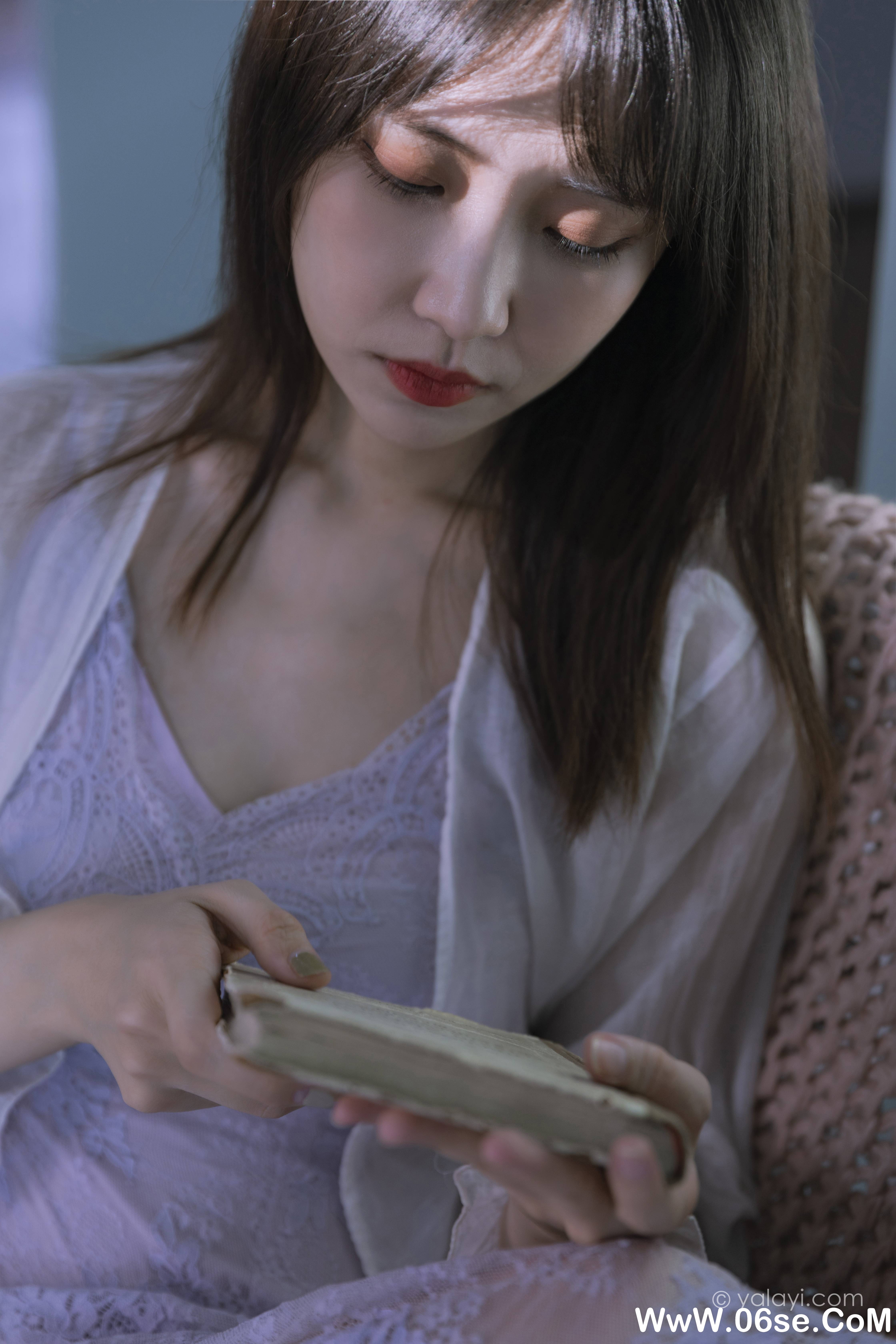 图片[9]-[YALAYI雅拉伊] 2021.06.27 NO.807  妍妍《紫色的早晨》[38+1P432M]-六色网
