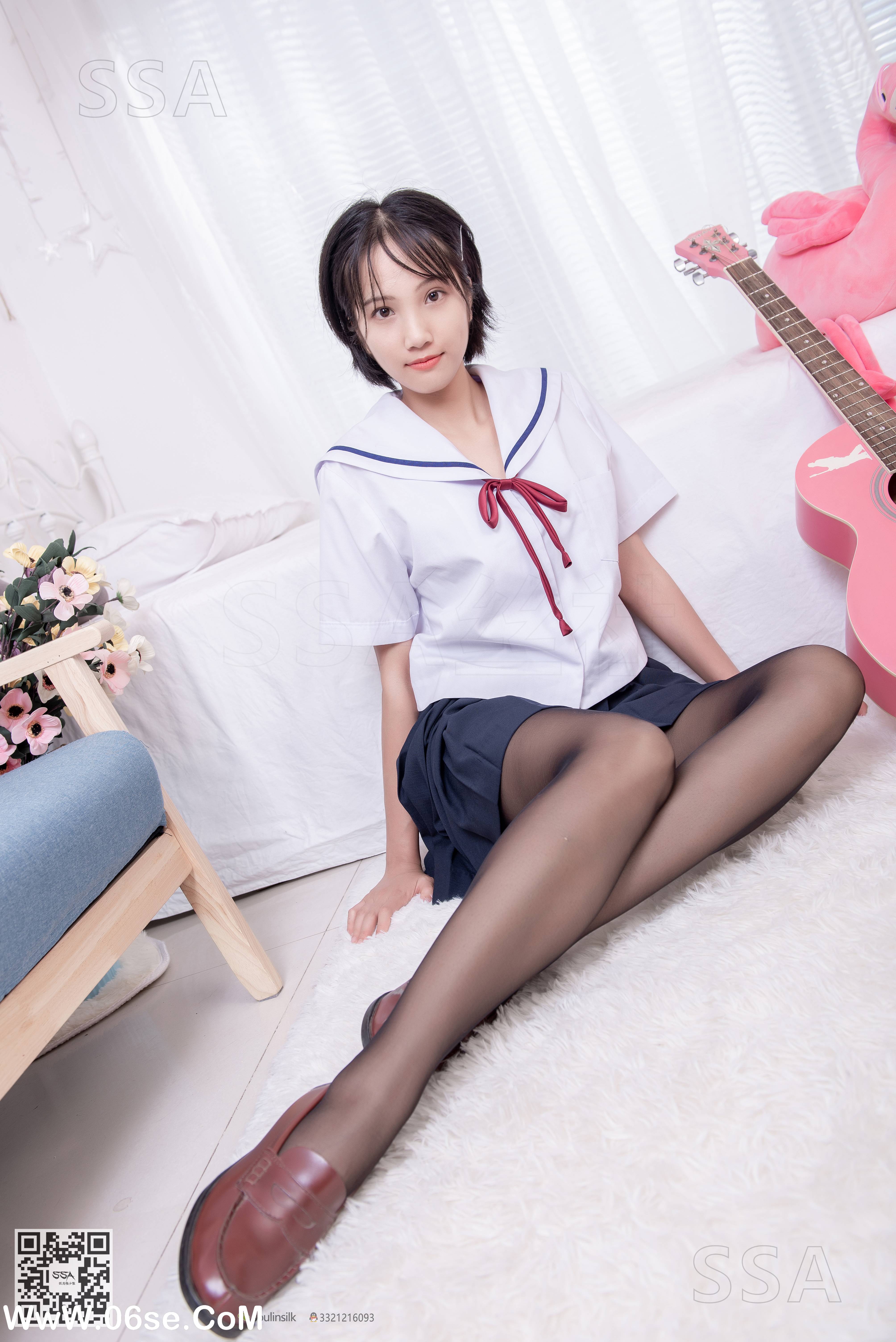 图片[43]-[SSA丝社] NO.169 小佩 JK制服黑丝[148P1.68G]-六色网