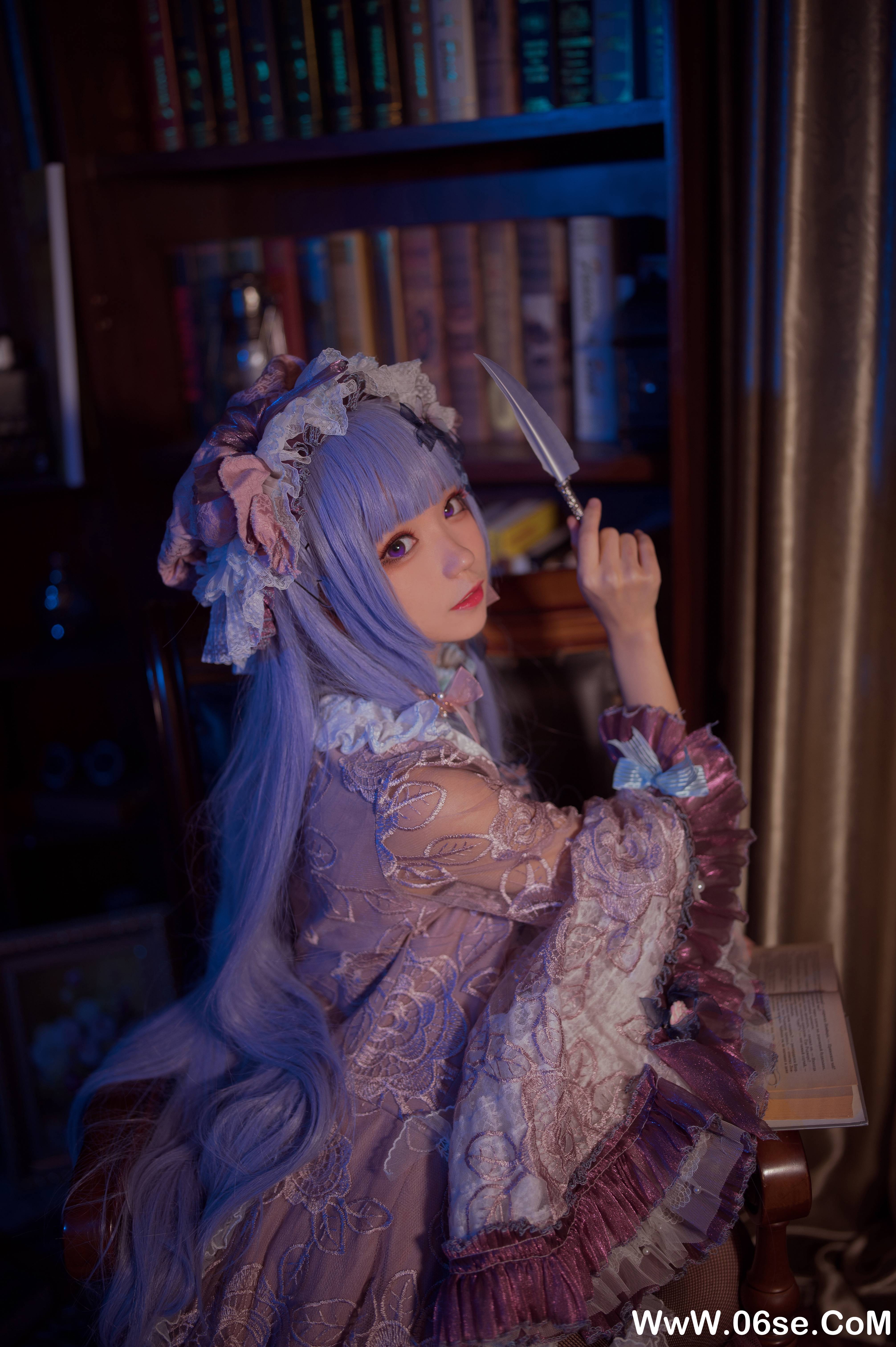 图片[12]-花柒hana NO.010 — 帕秋莉睡衣[13P92M]-六色网