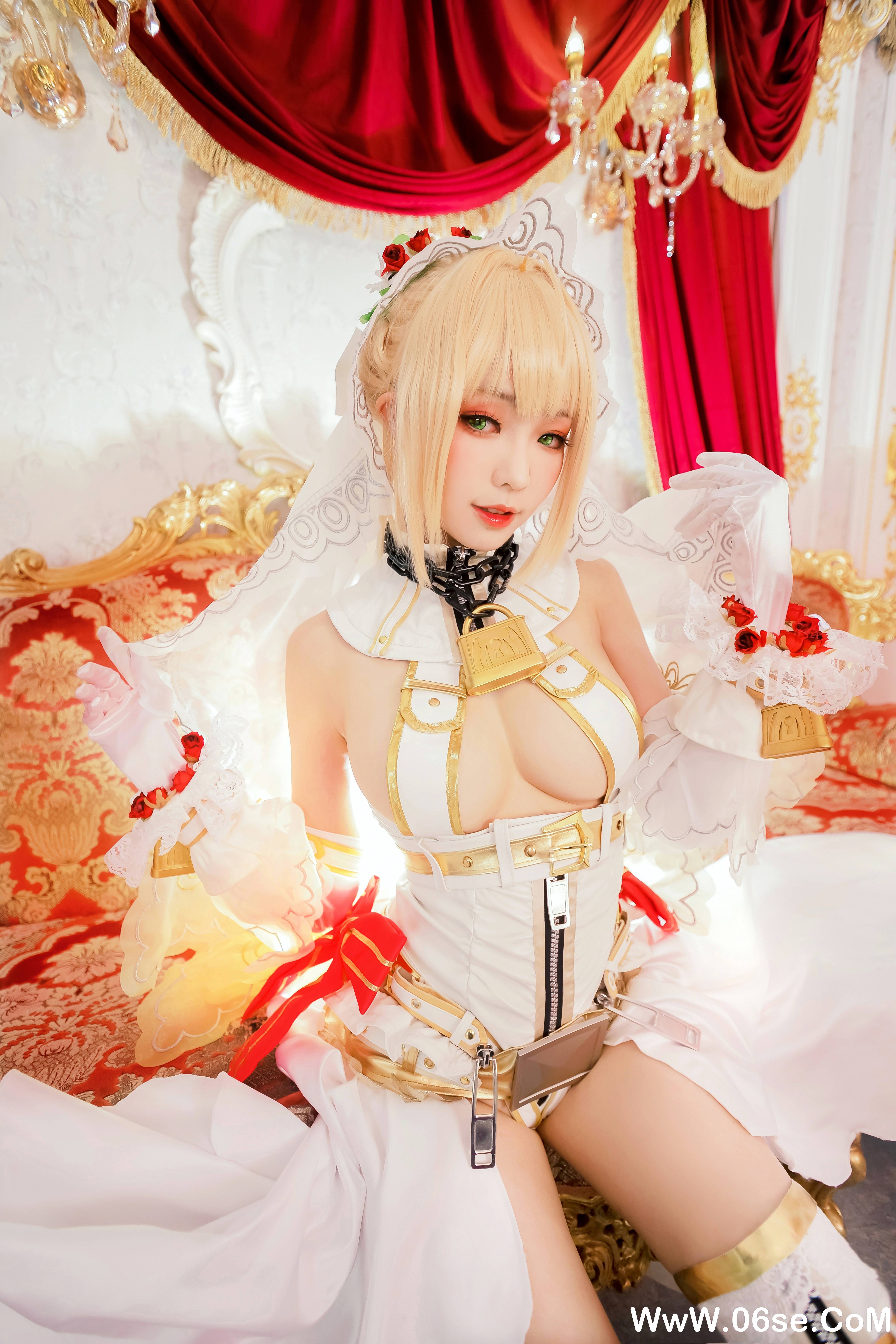 图片[4]-Ely_eee(ElyEE子) NO.027 — 尼禄 婚纱[12P70M]-六色网