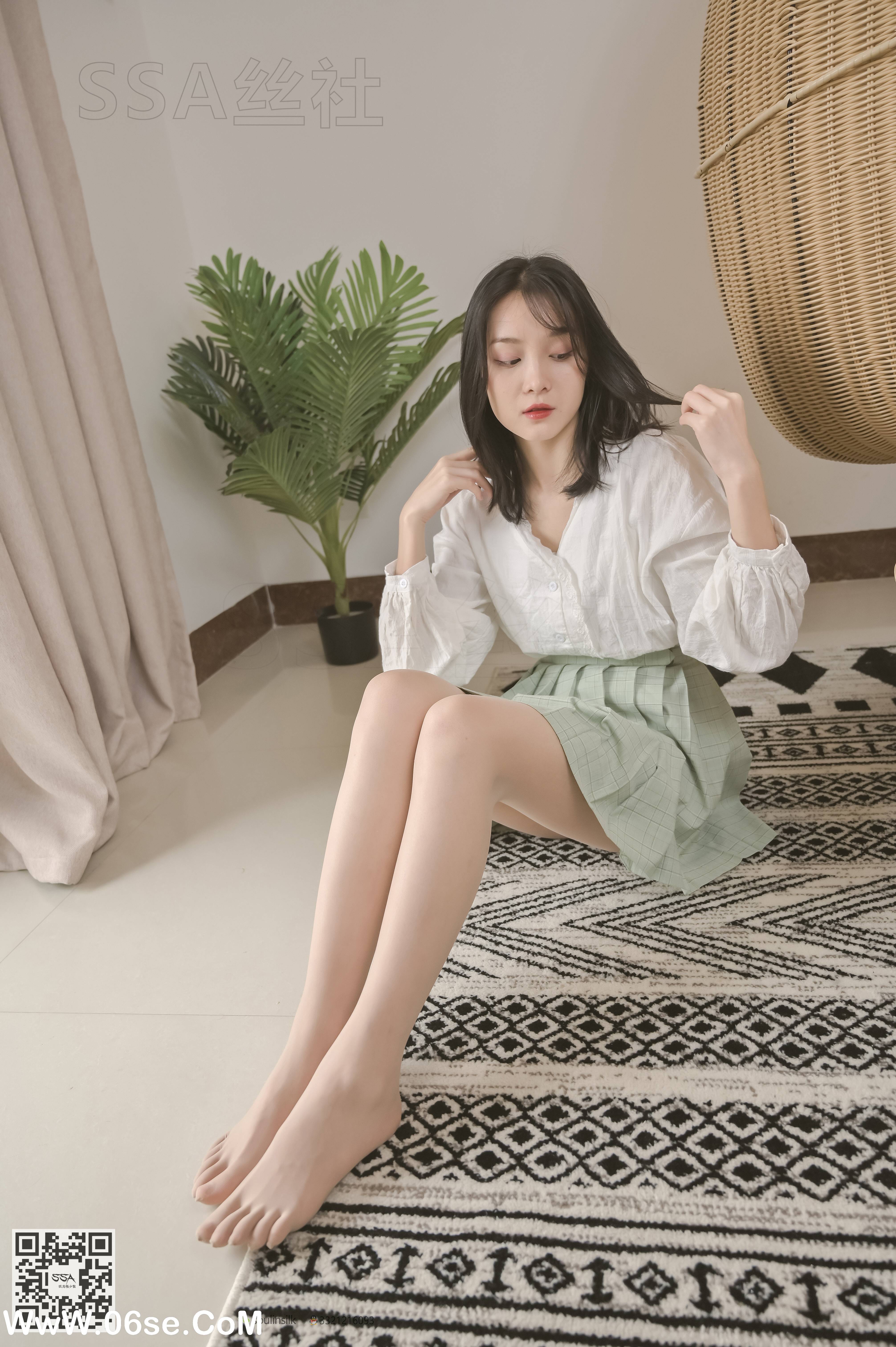 图片[33]-[SSA丝社] NO.106 丽萍 颠覆你的审美 五指丝袜，送花絮视频[175P+1V2G]-六色网