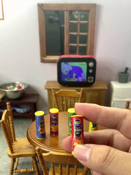 迷你食玩迷你可比克薯片