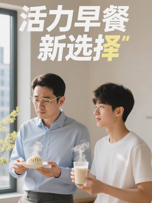 包子配豆浆,能量早餐新选择