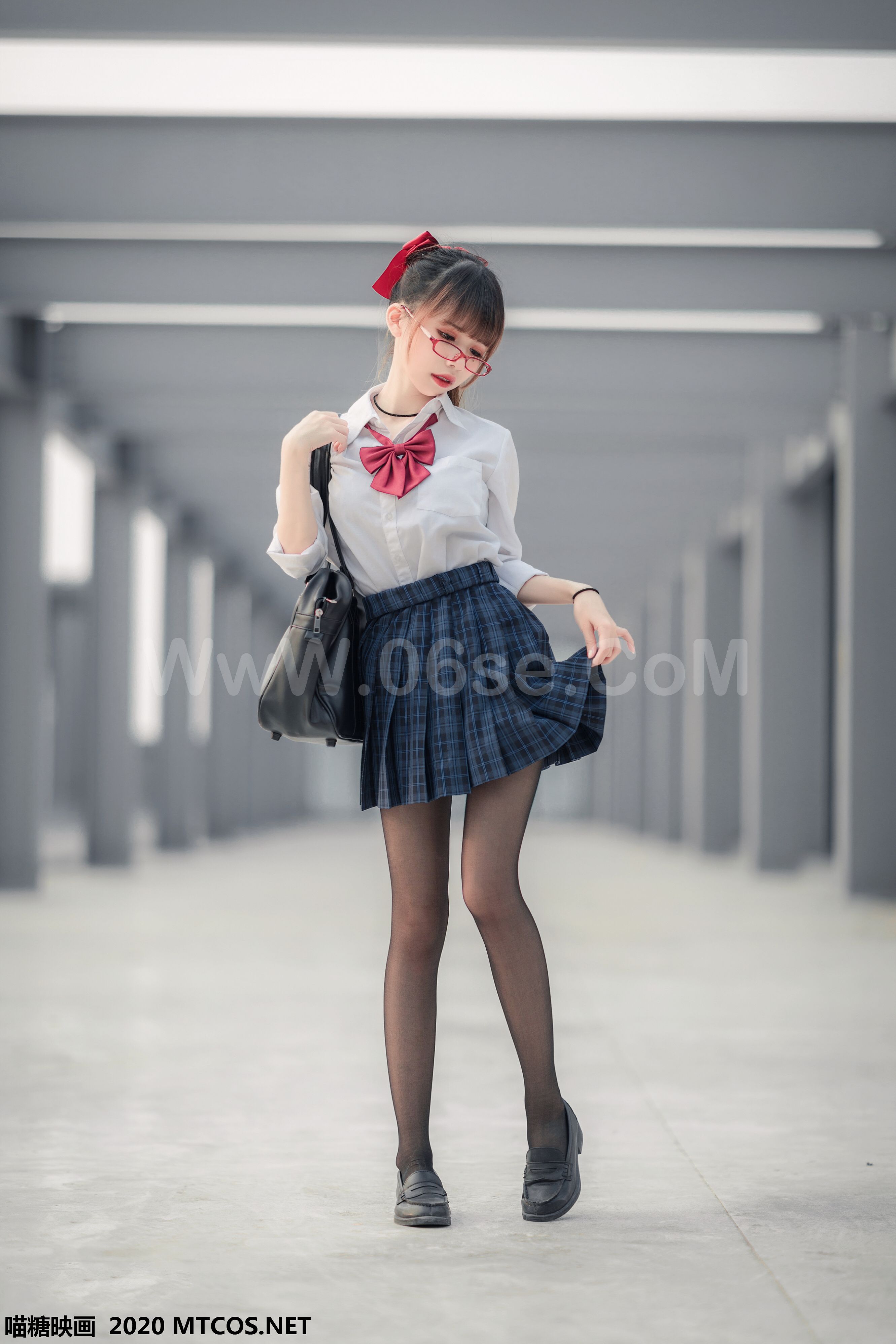 图片[42]-[MTCos] 喵糖映画 Vol.098 渡边爻爻爻子 JK制服少女-六色网