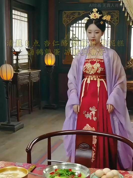唐朝公主的一日三餐