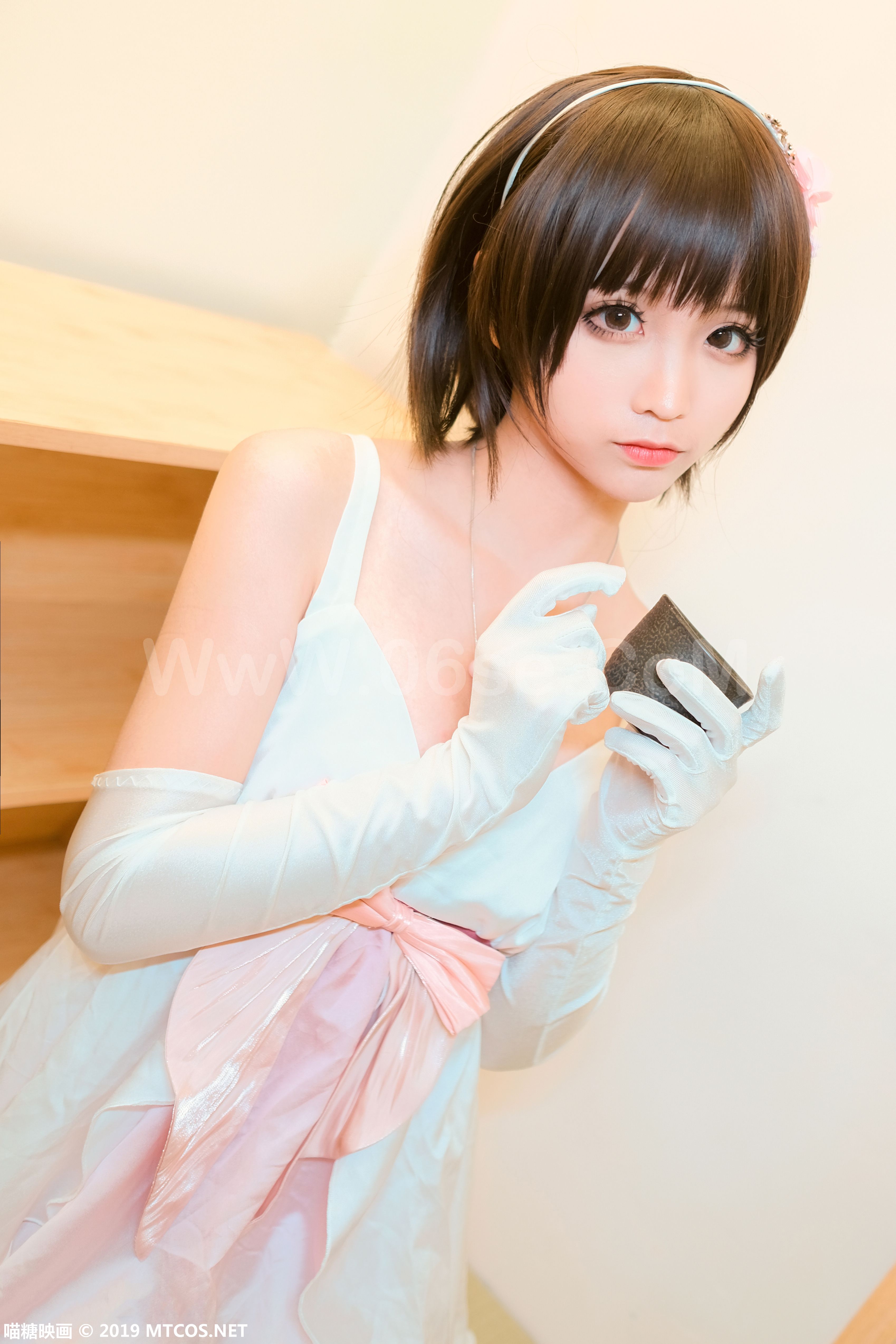 图片[21]-[MTCos] 喵糖映画 Vol.059 蠢沫沫 惠的礼服-六色网
