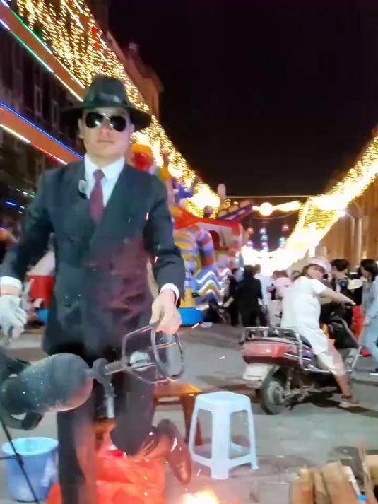 小时候的爆米花，是幸福的象征，你怀念吗？#我要上热门#