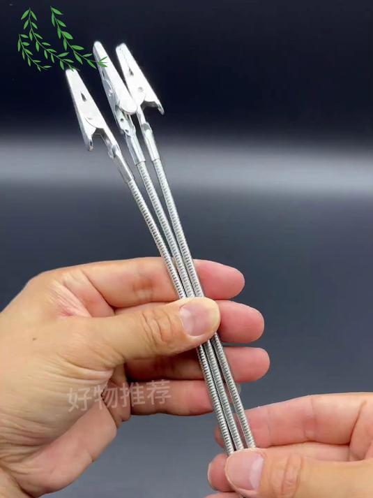 金属鳄鱼夹 “双杀”!点蚊香 + 焊导线,实用王炸!
