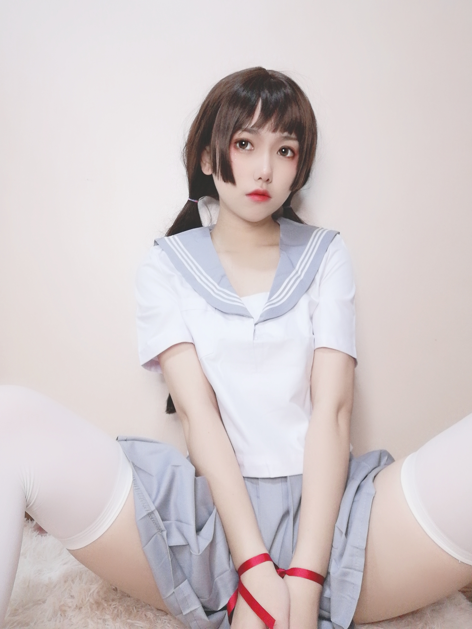 图片[37]-芋圆侑子SJ_ NO.014 – 白丝jk[77P+9V133M]-六色网