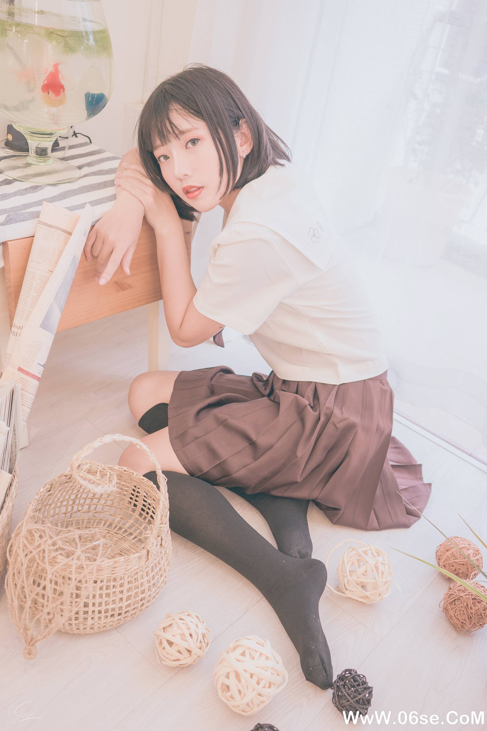 图片[6]-Messie Huang写真 NO.003 — Birthday Seifuku[20P62M]-六色网