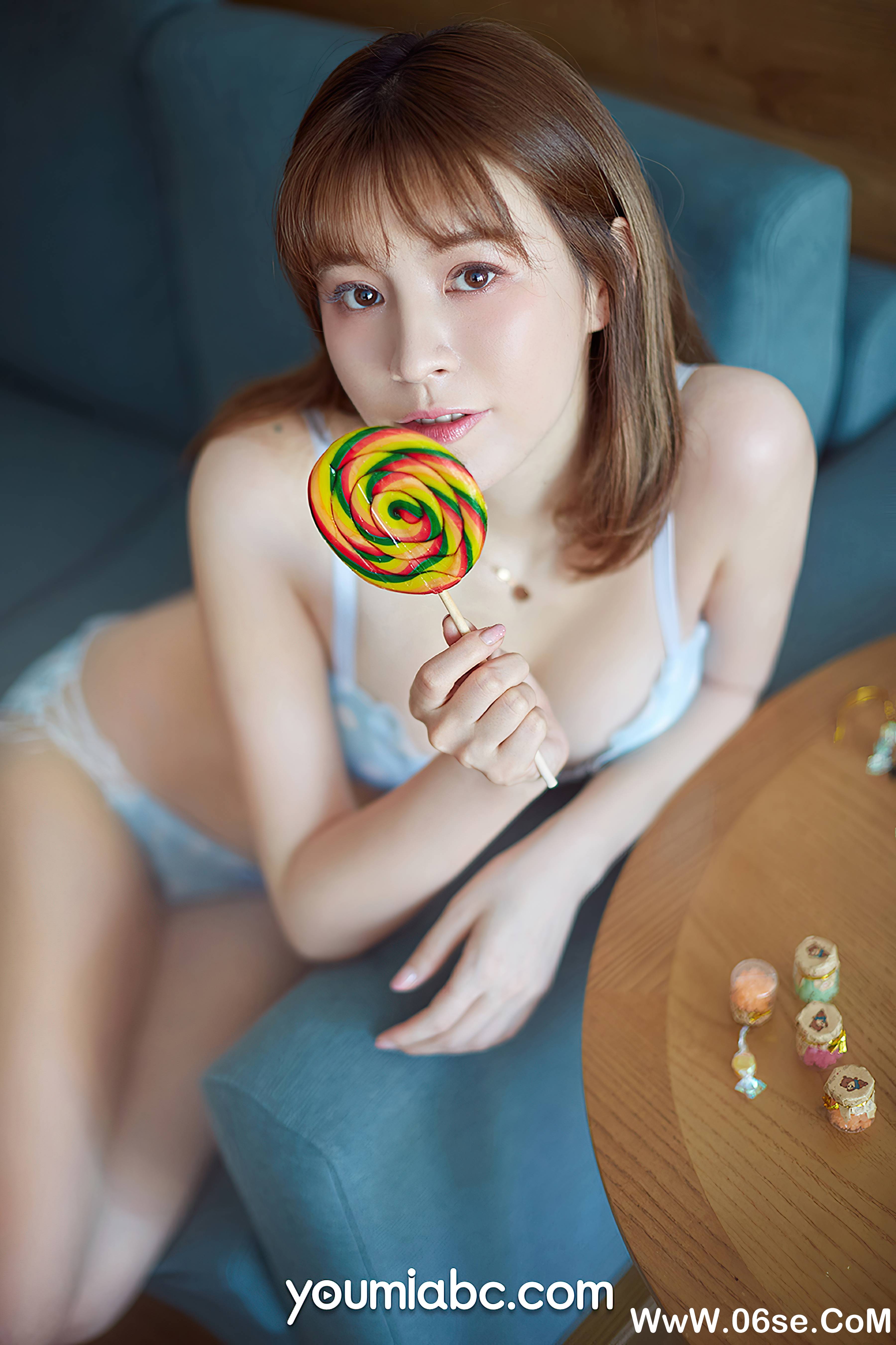 图片[4]-[YouMi尤蜜] 2021.01.05 清凉糖果系 YOYO优优[25+1P469M]-六色网