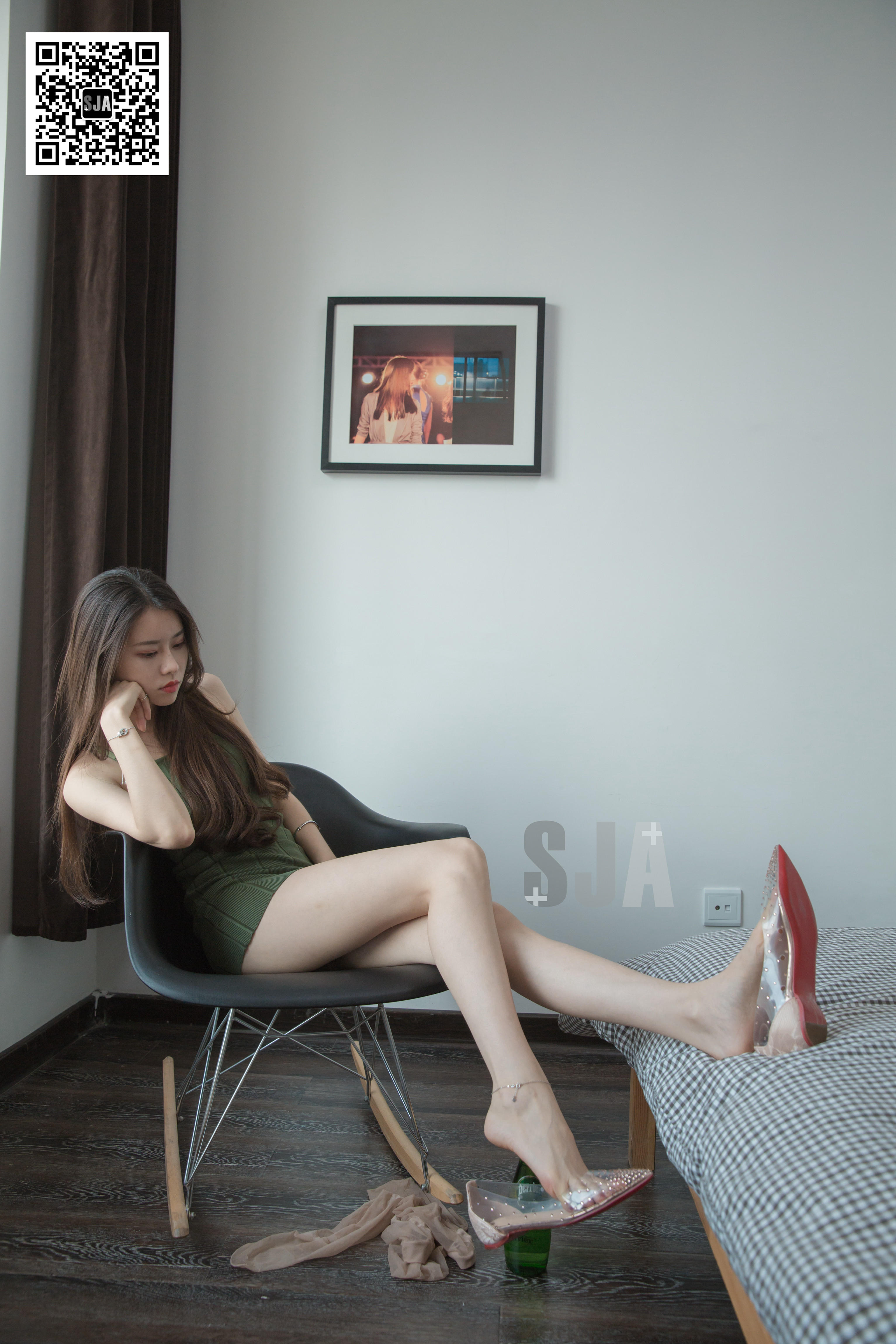 图片[10]-[SJA佳爷]闺蜜视角 NO.003 绿 [66P+54M]-六色网