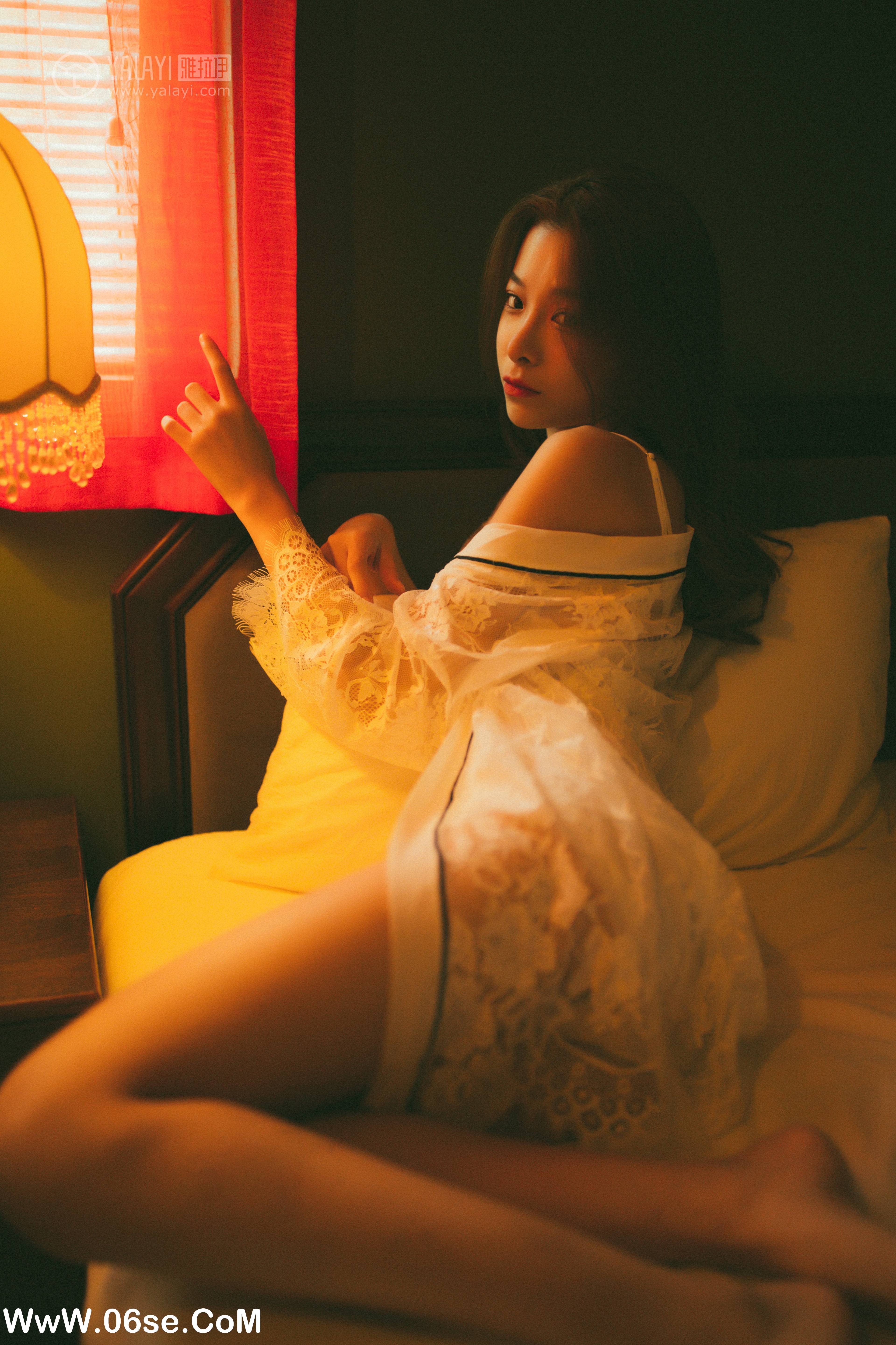 图片[36]-[YALAYI雅拉伊] NO.116 我在等你 倩微微-六色网