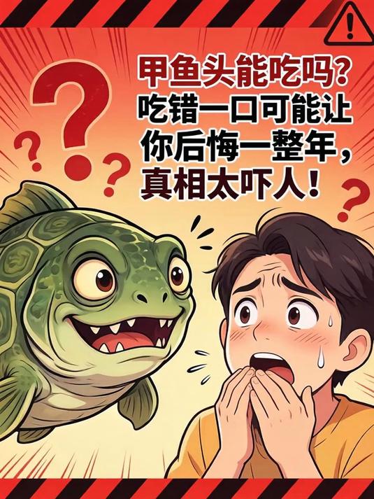 甲鱼头能吃吗?吃错一口可能让你后悔一整年,真相太吓人!