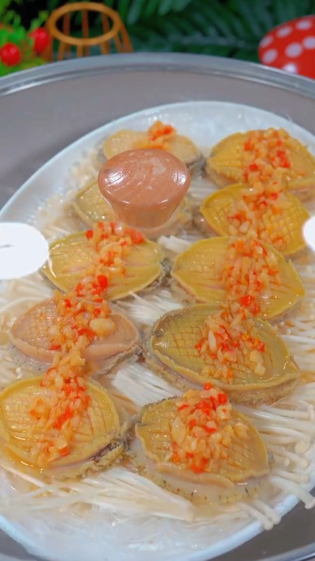 蒜蓉粉丝蒸鲍鱼