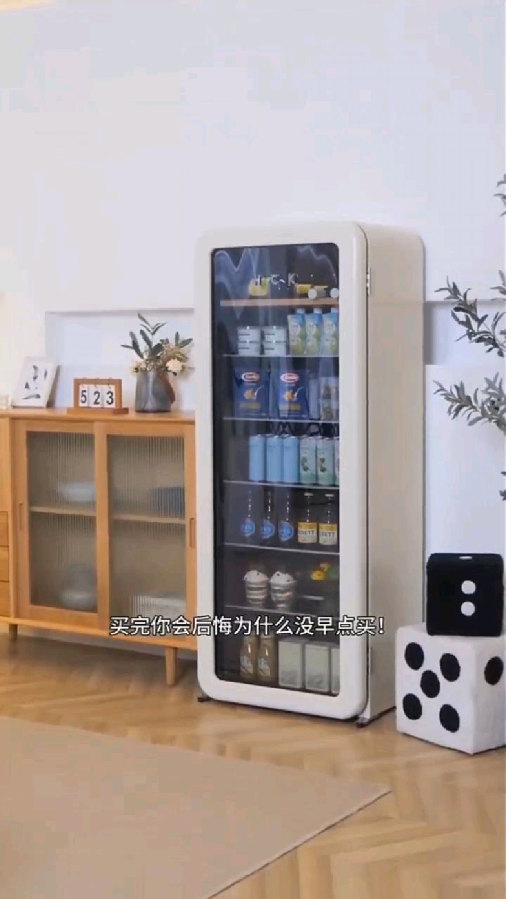 哈士奇冰吧单门家用冷藏纤薄冰吧茶叶保鲜柜嵌入式恒温大容量立式冷柜冰柜