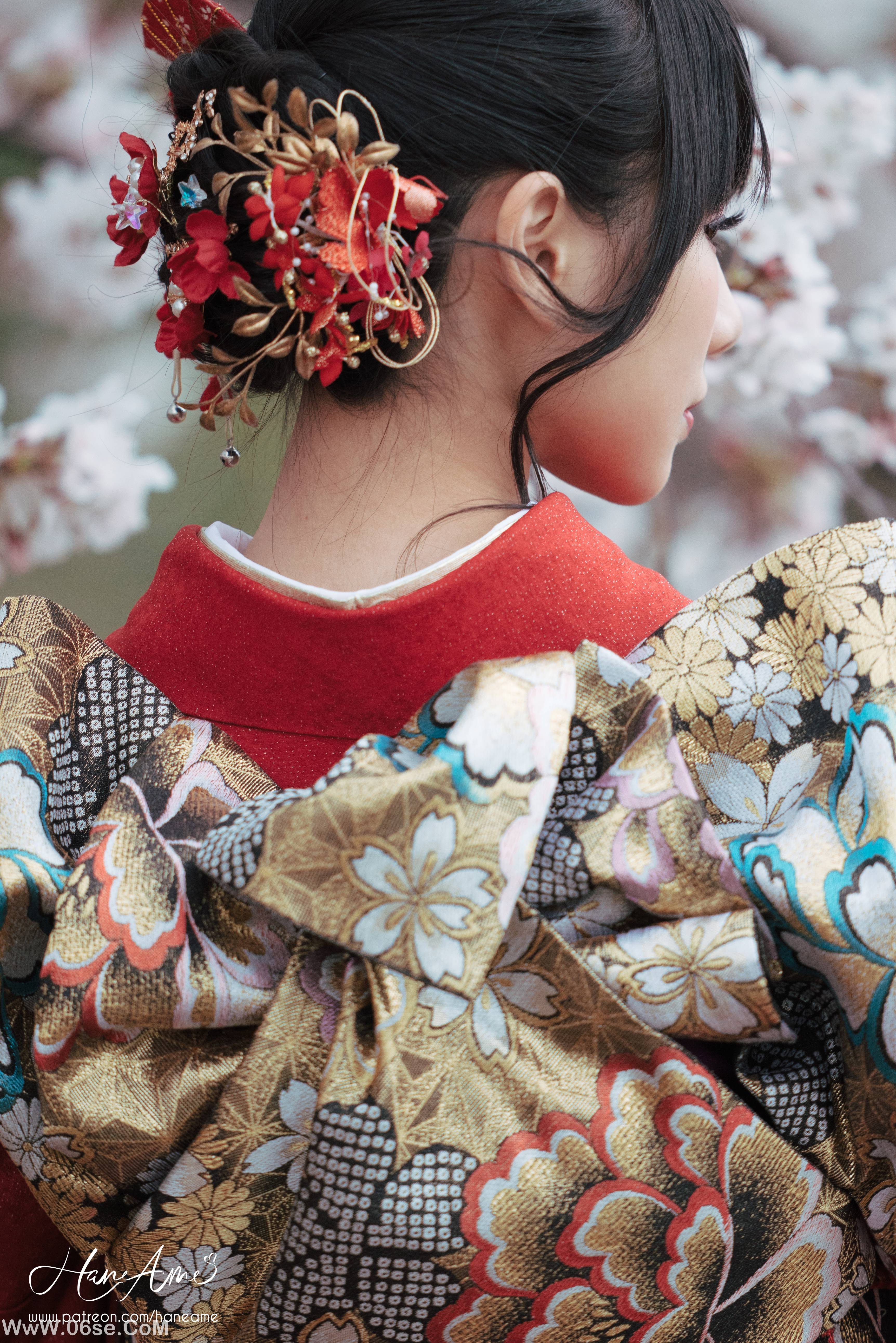 图片[4]-Hane Ame 雨波写真 NO.013 – 赤紅和服[38P736M]-六色网