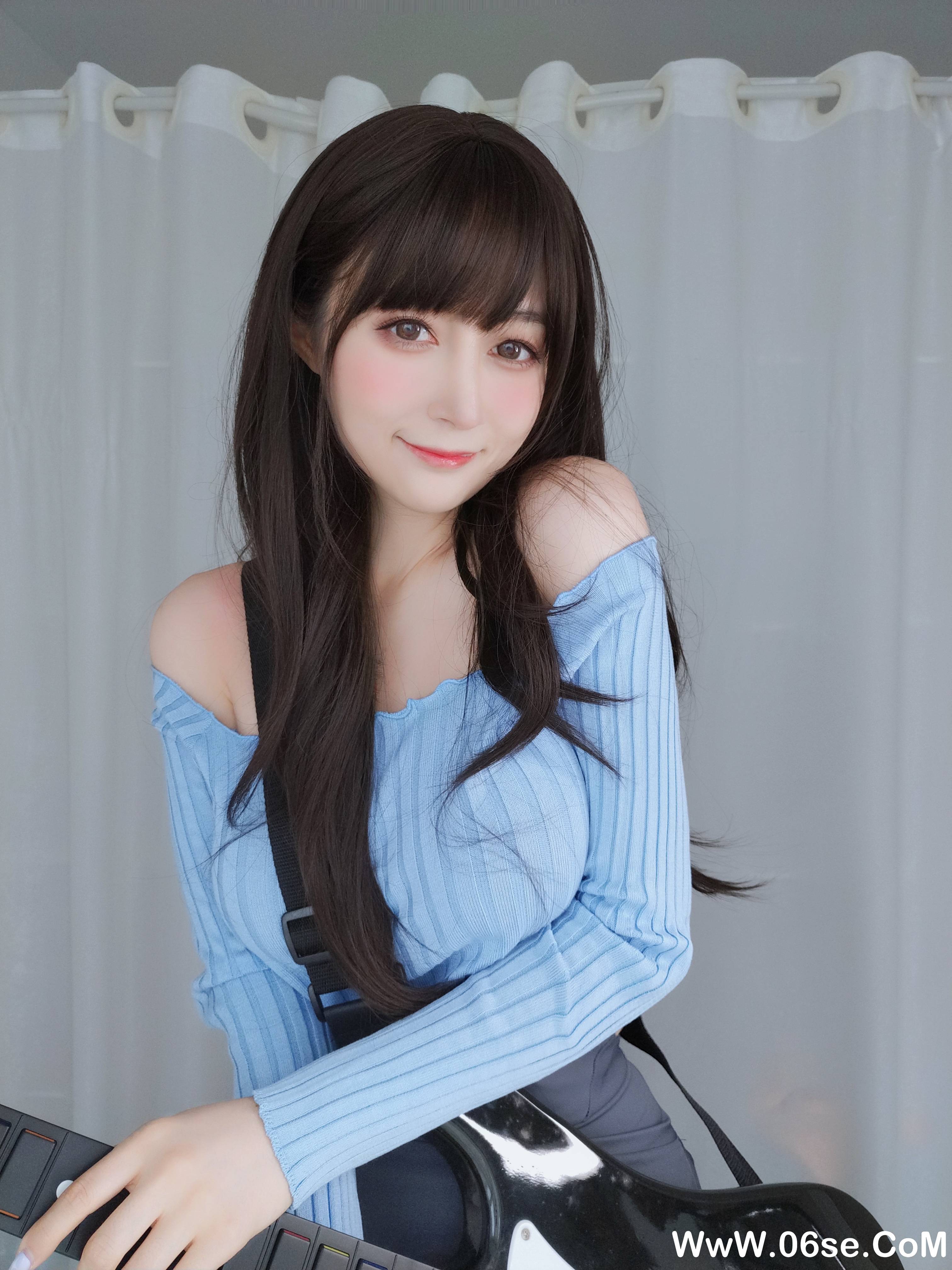 图片[66]-Coser小姐姐白银 NO.093 – 吉他妹妹 [164P888M]-六色网