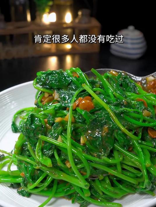 番薯叶这样炒清脆鲜甜,比大鱼大肉还好吃