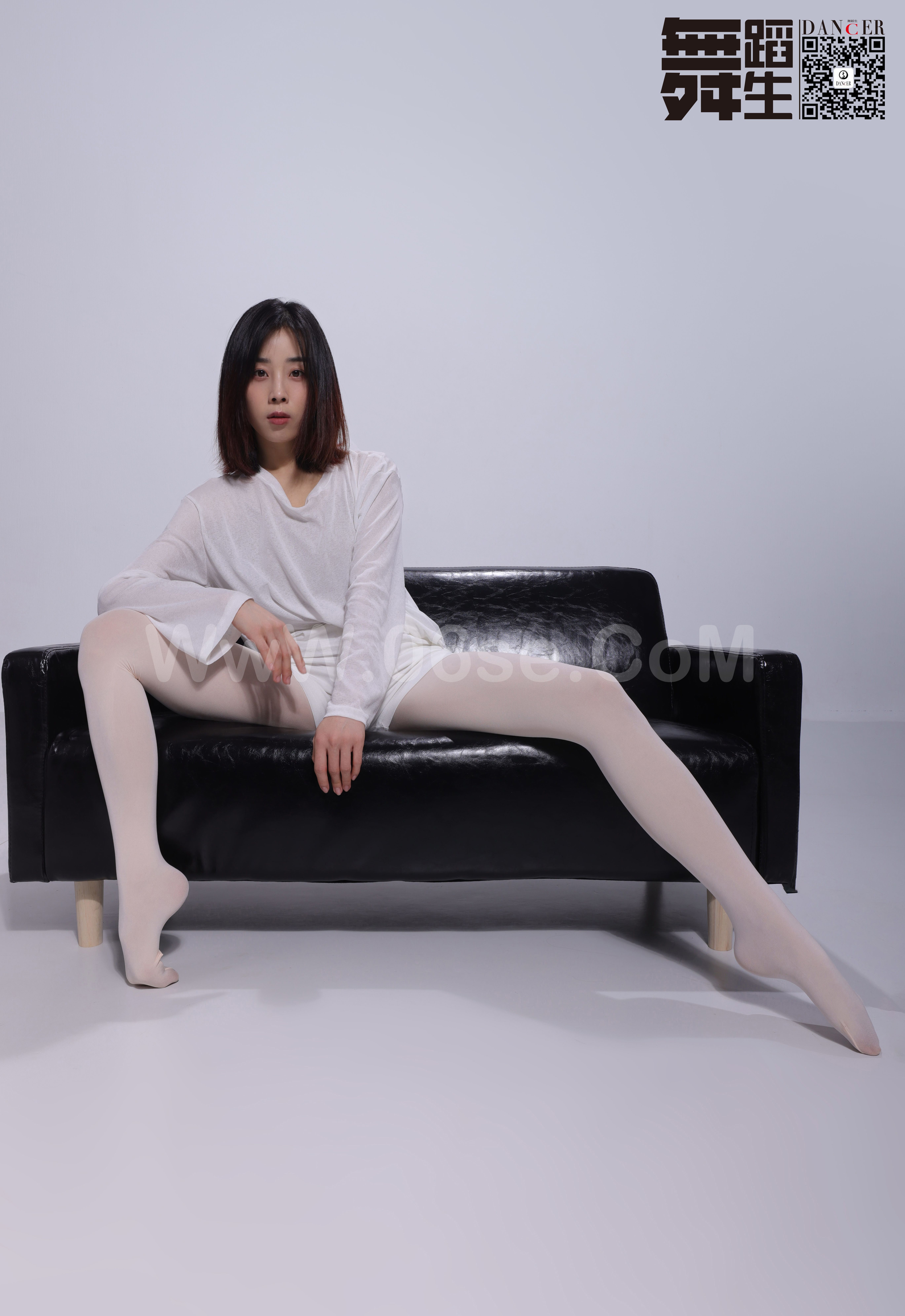 图片[7]-[GALLI嘉丽]舞蹈生日记 105 – 黑与白 佚名[46P／350MB]-六色网