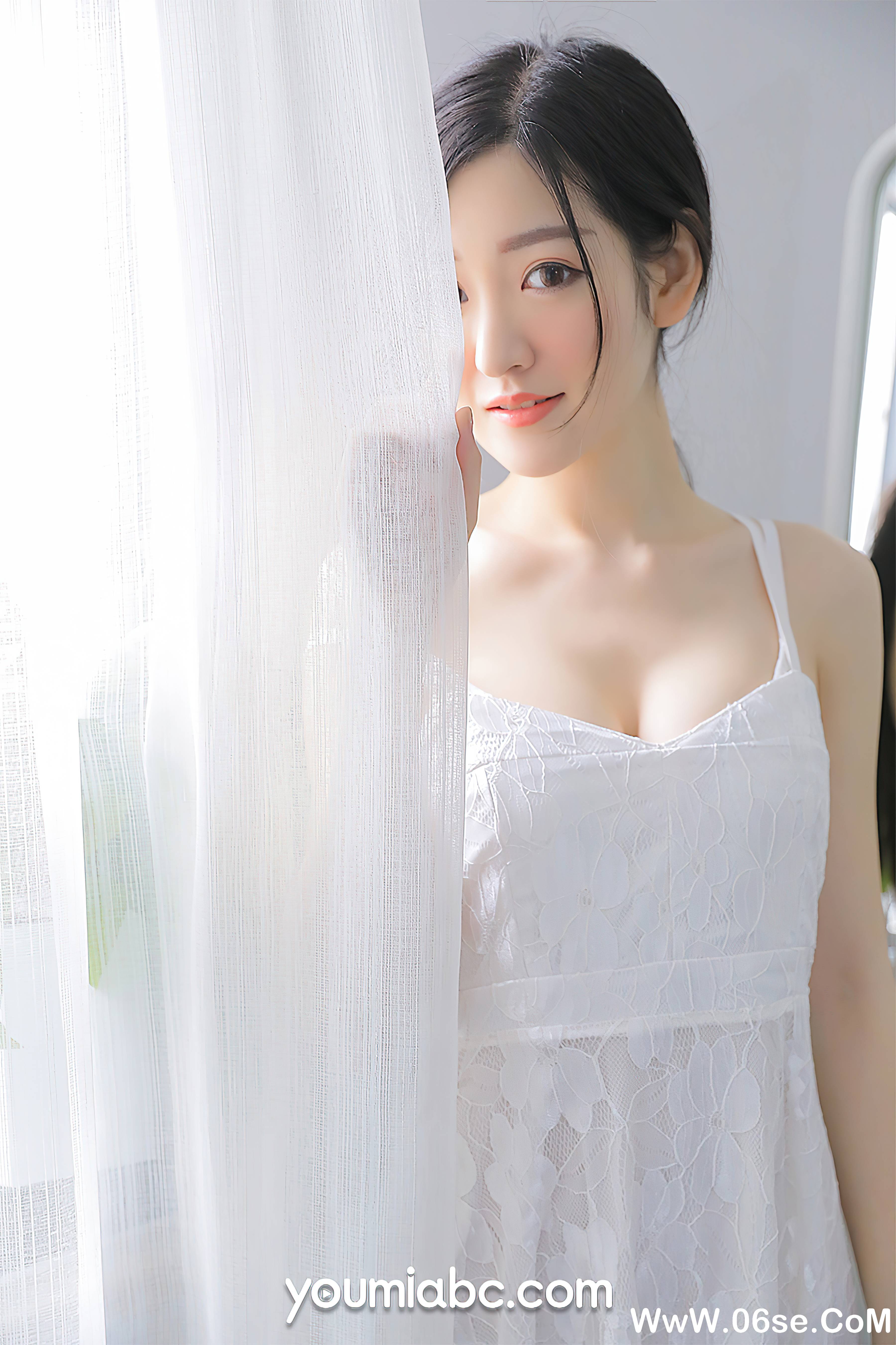 图片[10]-[YouMi尤蜜] 2021.04.22 白裙少女 沈梦瑶[23+1P398M]-六色网
