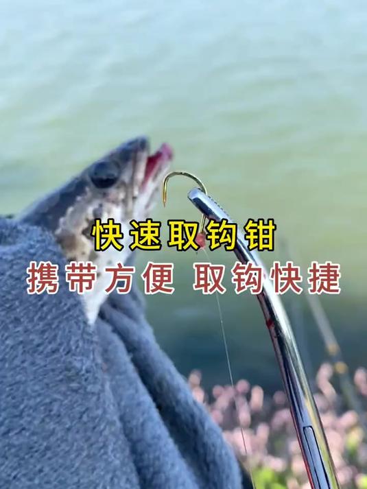 不管吃钩有多深,一下就能取出来,钓鱼人备一个太实用了!