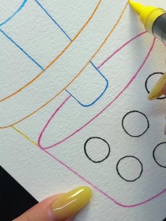 丙烯马克笔｜蔓越莓奶茶