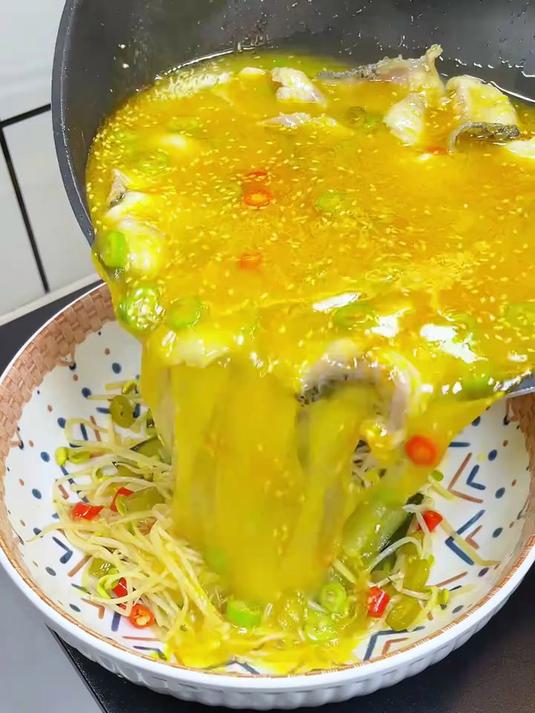 自己在家做的酸汤鱼片这么简单