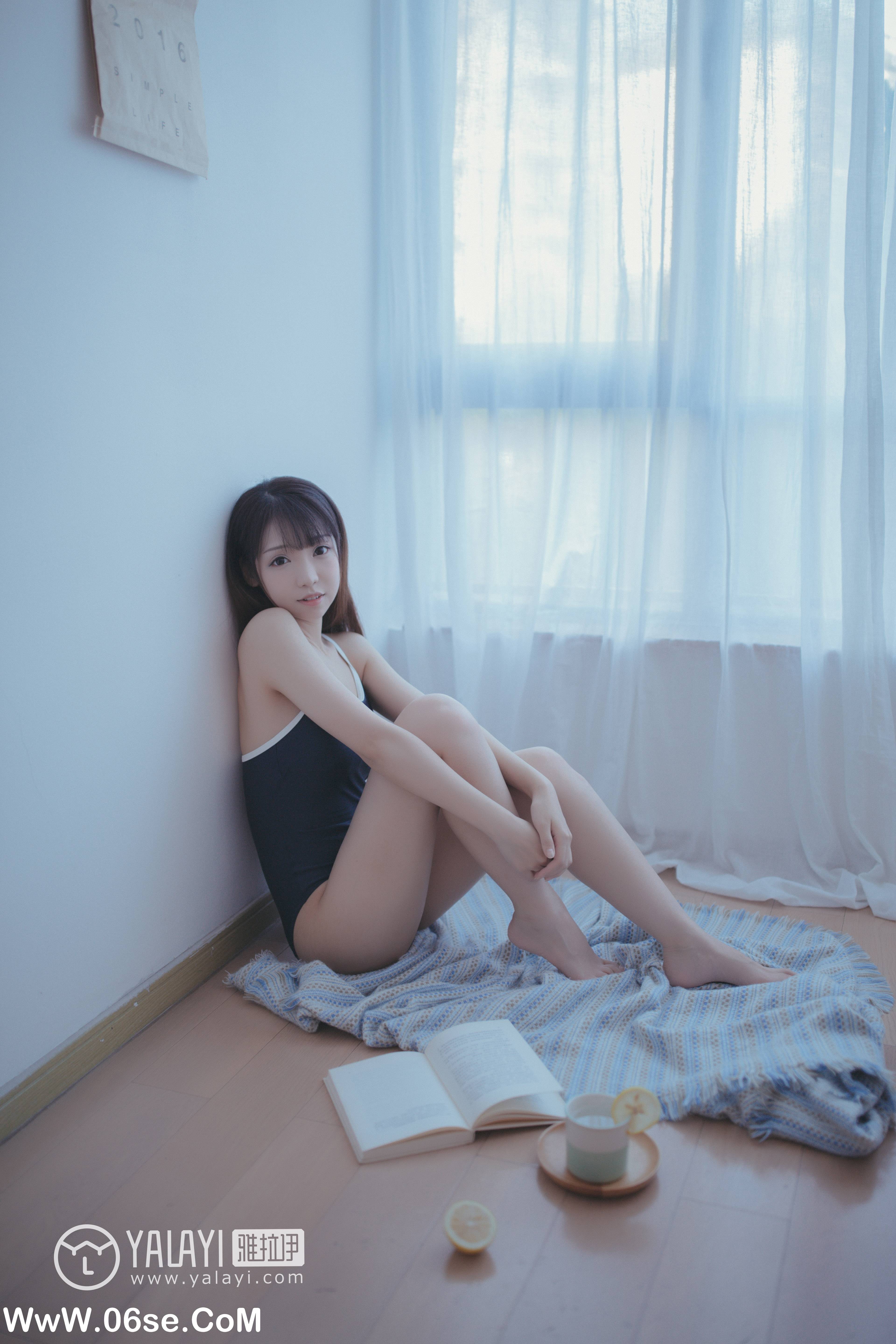 图片[10]-[YALAYI雅拉伊] NO.068 蓝帘幽梦 水花儿-六色网