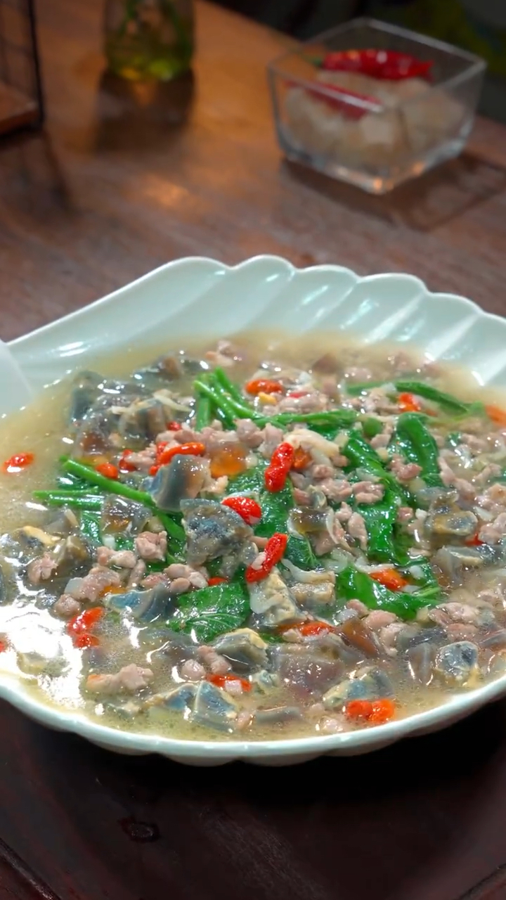 上汤桑叶做法简单鲜香美味快试试吧