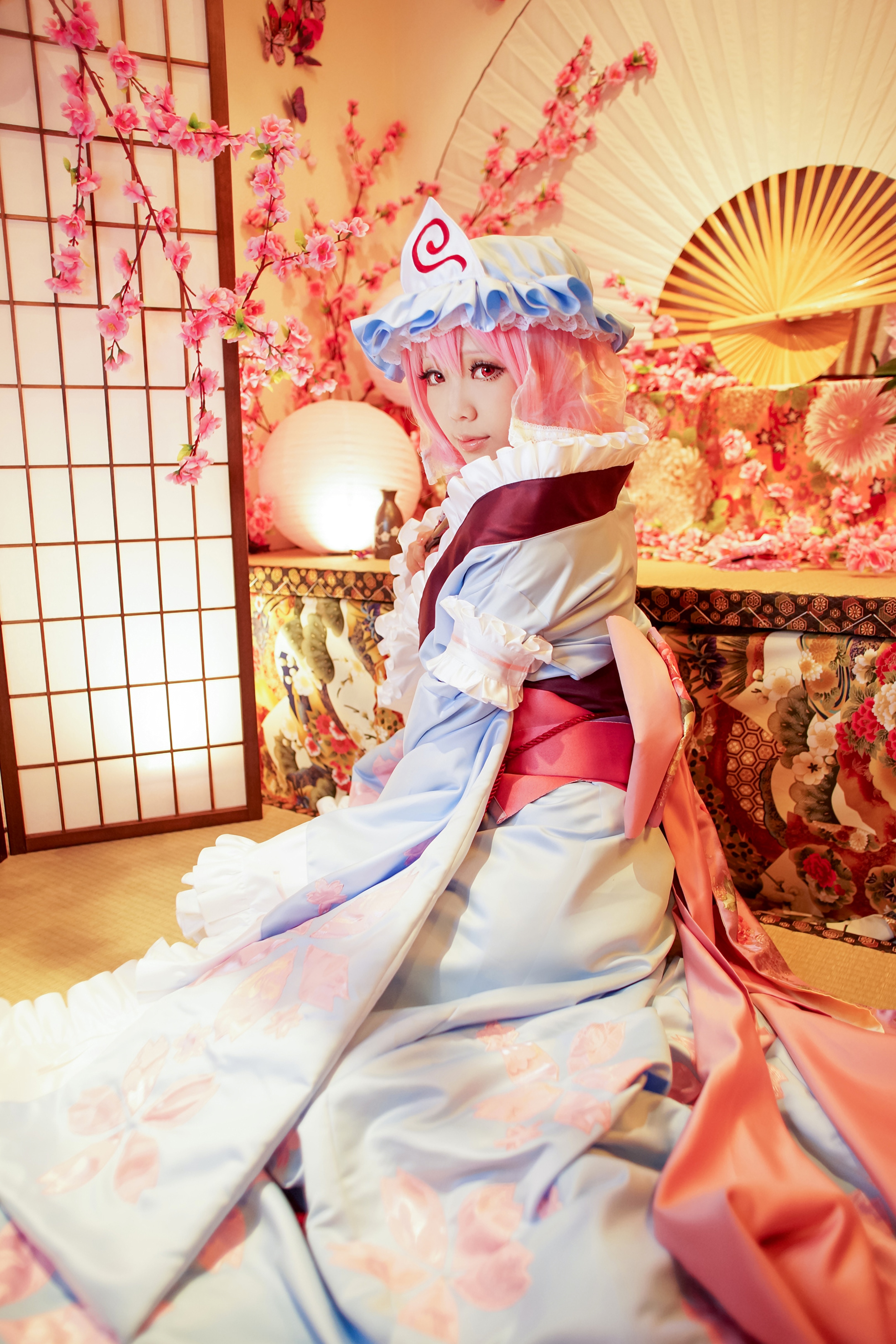 图片[49]-Ely_eee(ElyEE子) NO.058 — 西行寺幽々子[89P215M]-六色网