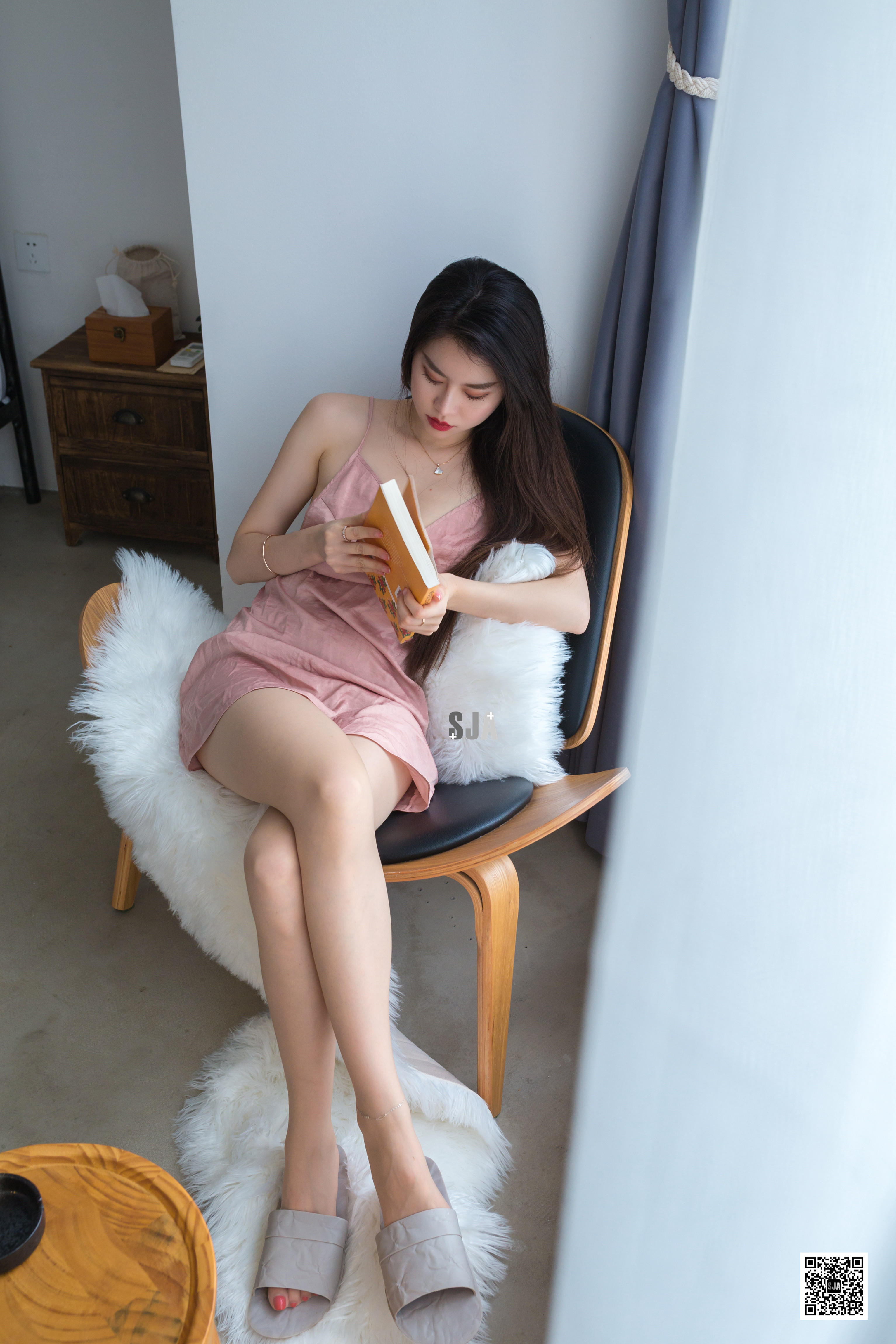 图片[28]-[SJA佳爷]闺蜜视角 NO.057 宅 [65P+62M]-六色网