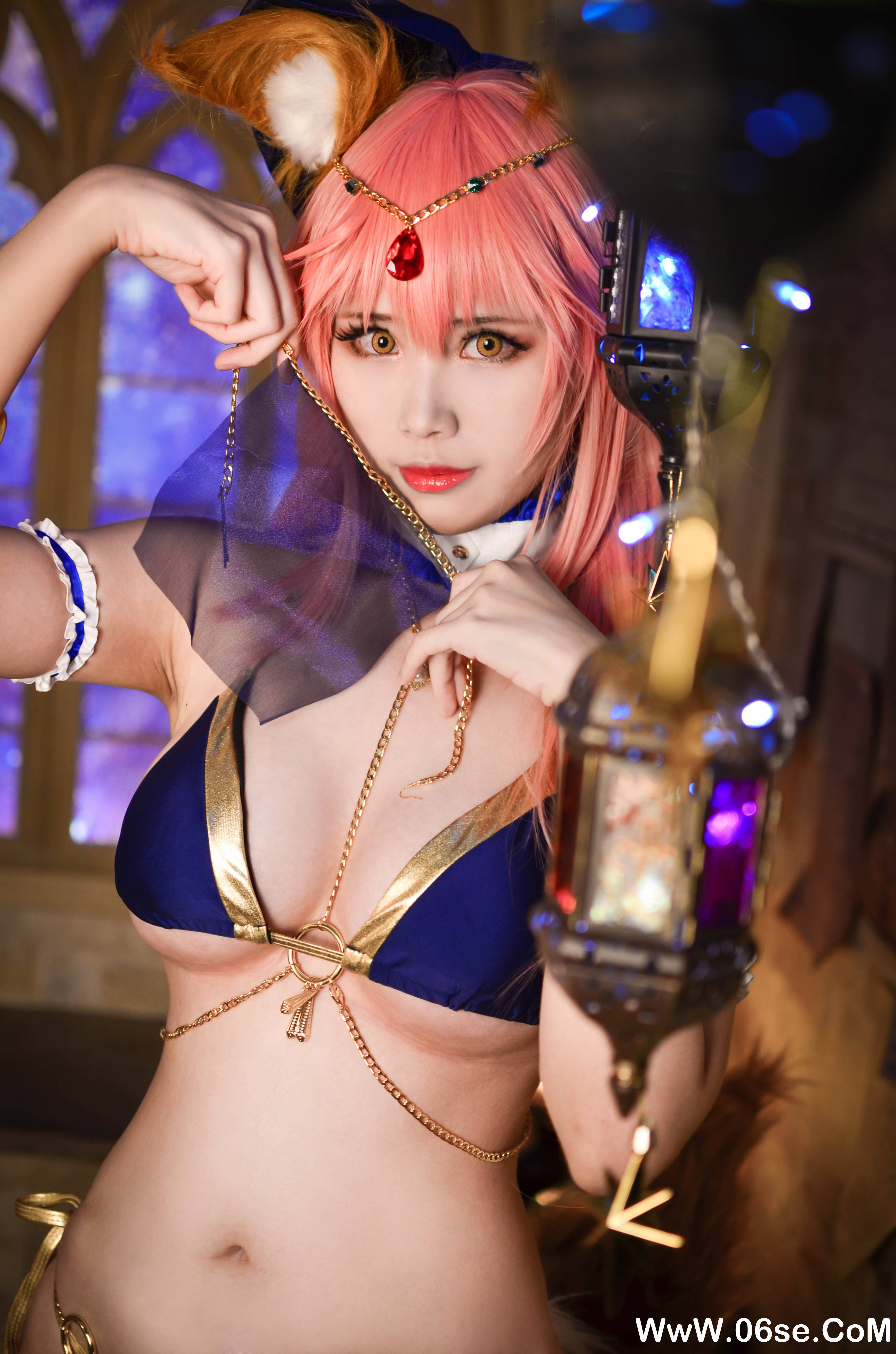 图片[14]-Coser萱-KaYa NO.081 – 玉藻前 舞娘Ver[20P102M]-六色网