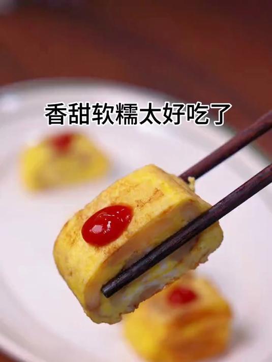 简单又美味的香蕉鸡蛋饼,香甜软糯