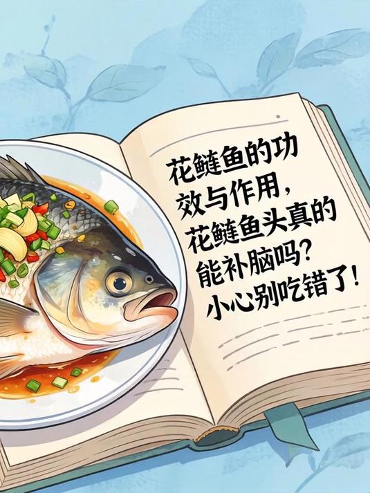 花鲢鱼的功效与作用,花鲢鱼头真的能补脑吗?小心别吃错了!