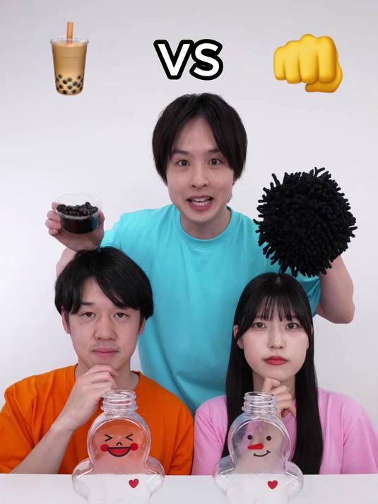 盲选奶茶组合,你们猜哪一杯更好喝呢?