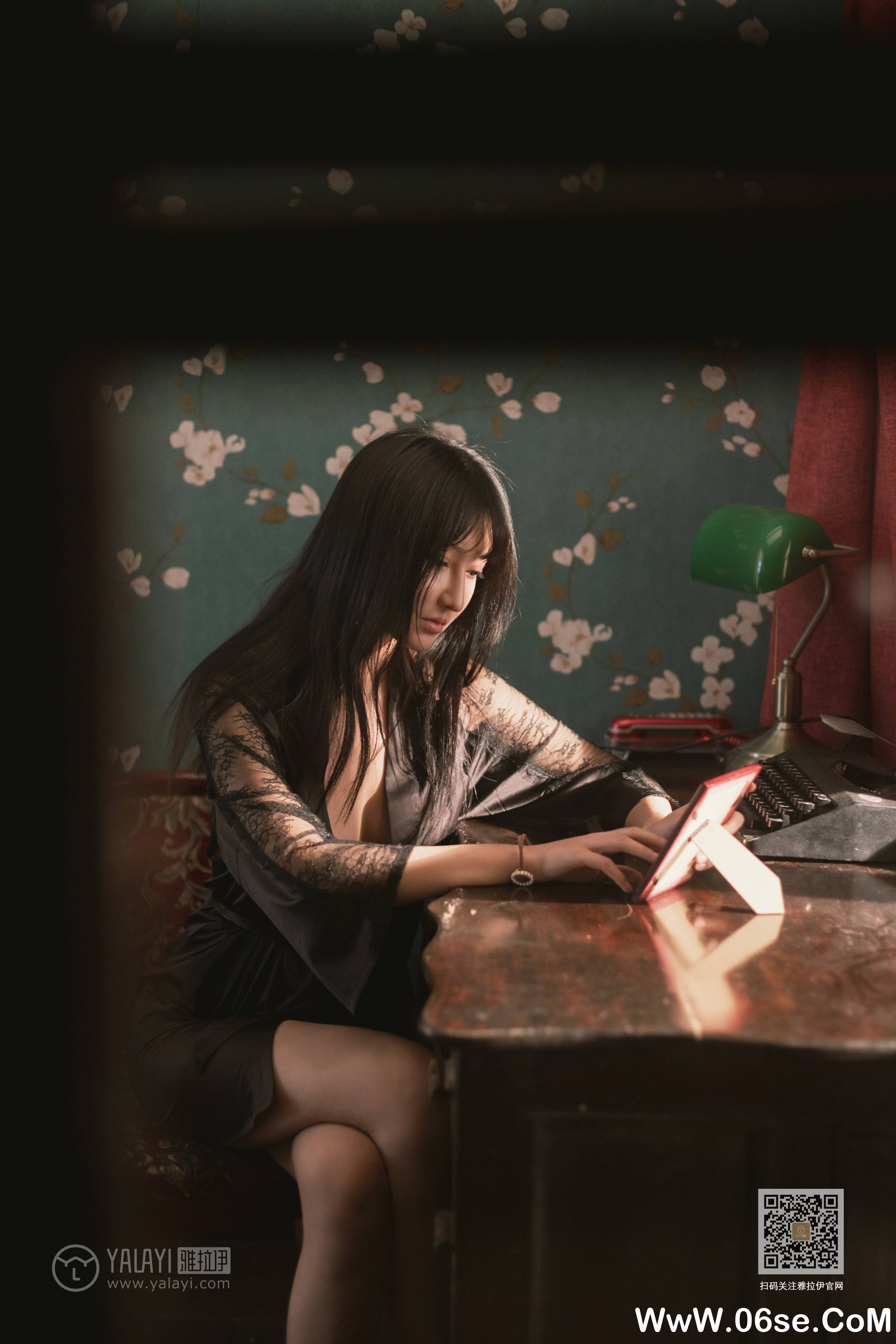 图片[47]-[YALAYI雅拉伊] 2019.12.18 NO.494 韩熙《帘卷美人绰态》[45P+1P535M]-六色网