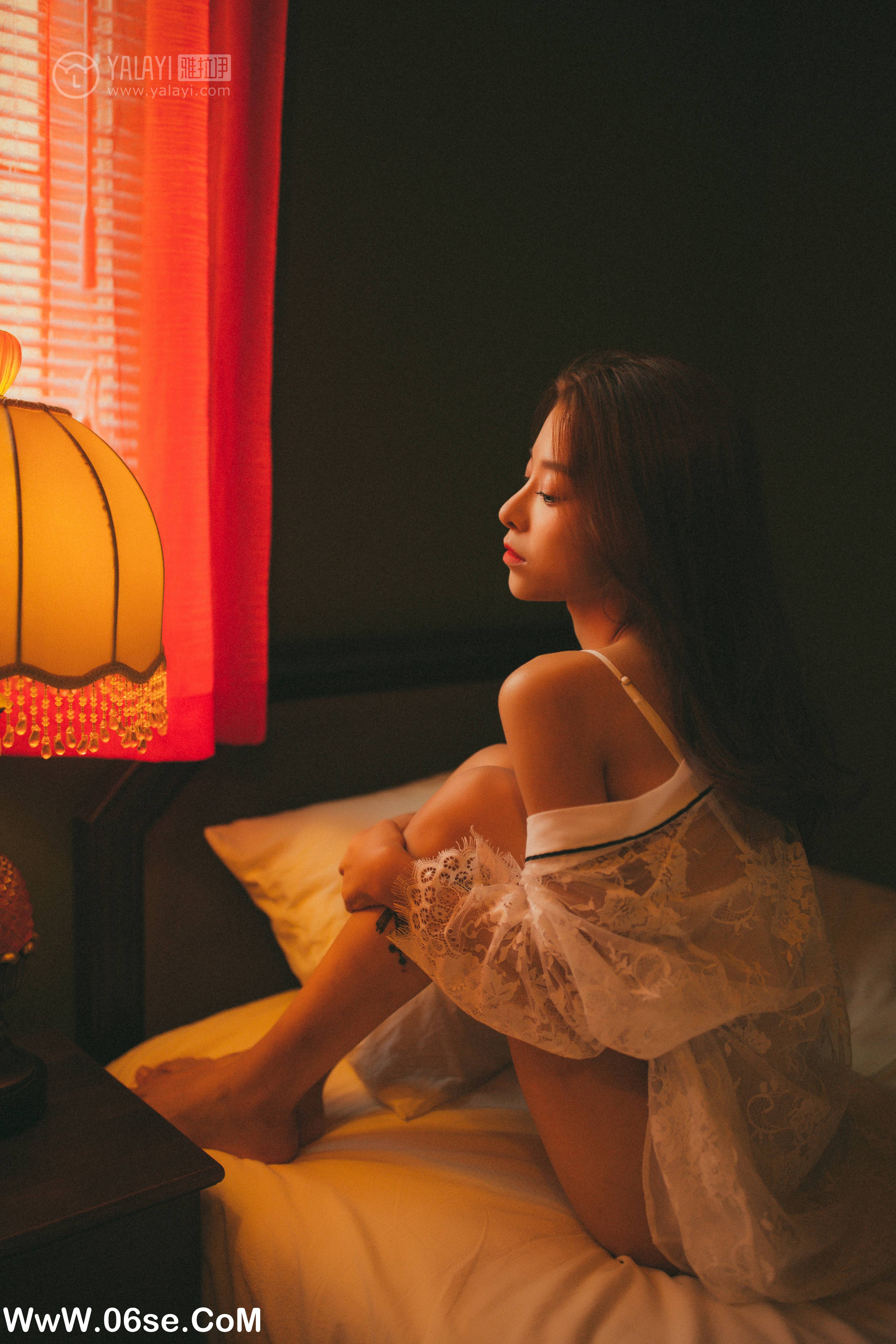图片[32]-[YALAYI雅拉伊] NO.116 我在等你 倩微微-六色网