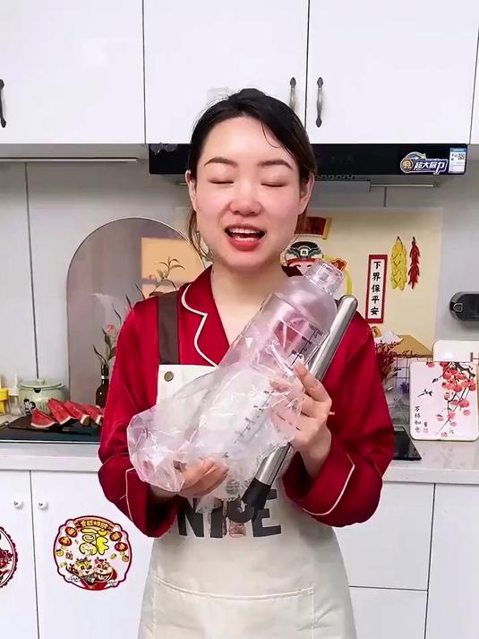 暴打雪克杯奶茶店专用工具家用手摇杯导汁棒手打柠檬茶调酒套装