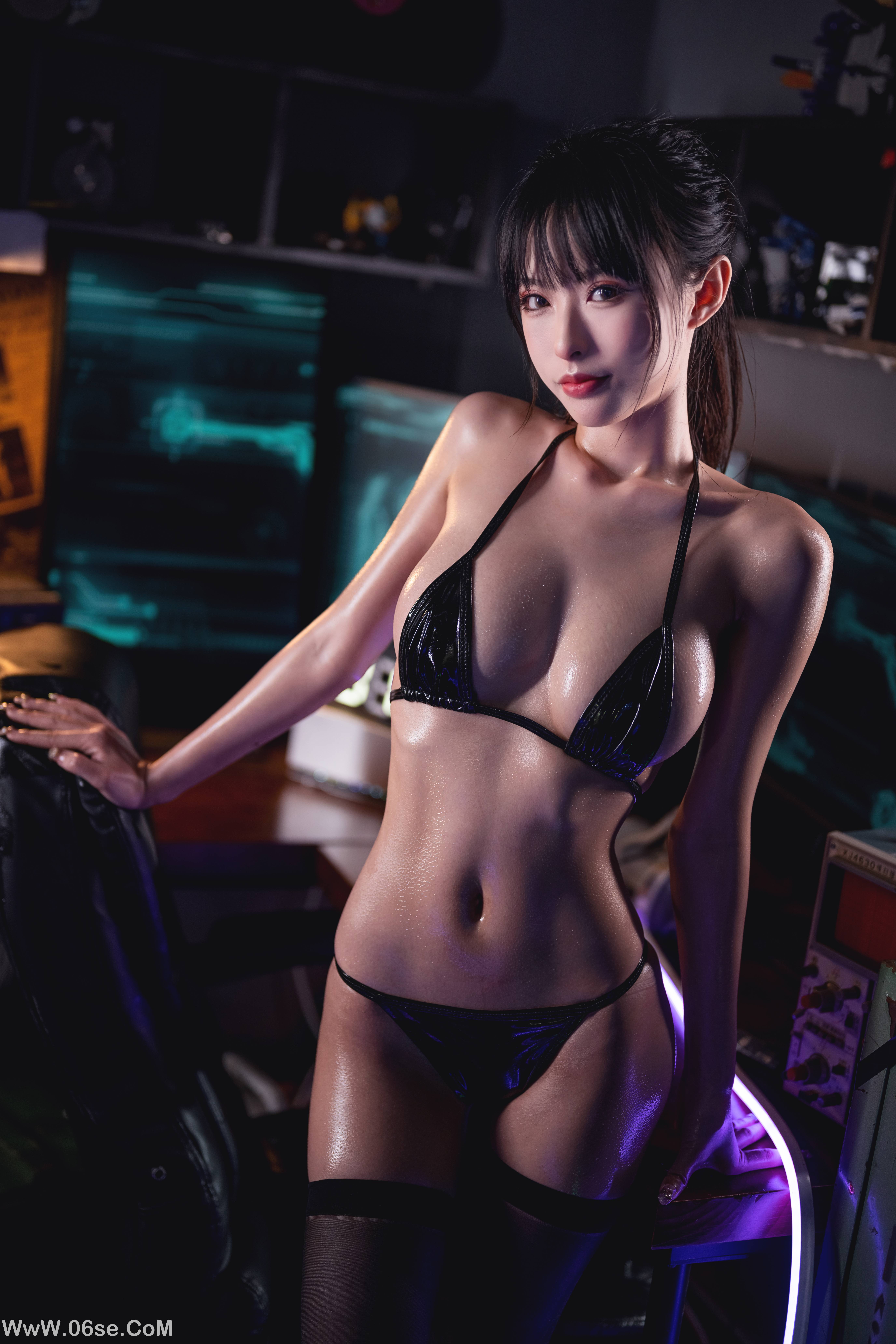 图片[52]-清水由乃 NO.009 抹油比基尼[55P+1V1.34G]-六色网