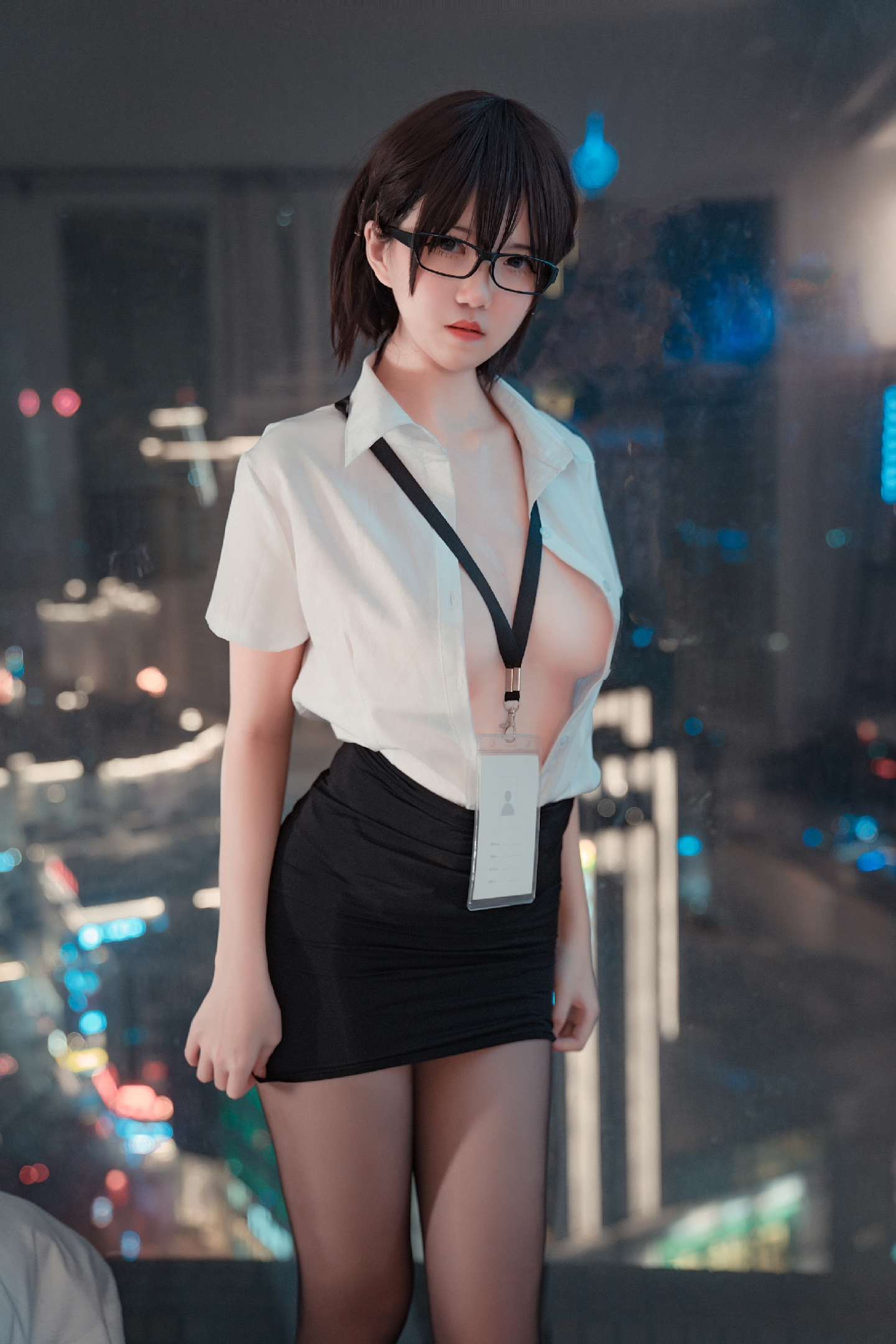 图片[38]-阿薰kaOri NO.002 – 黑丝OL[45P188M]-六色网