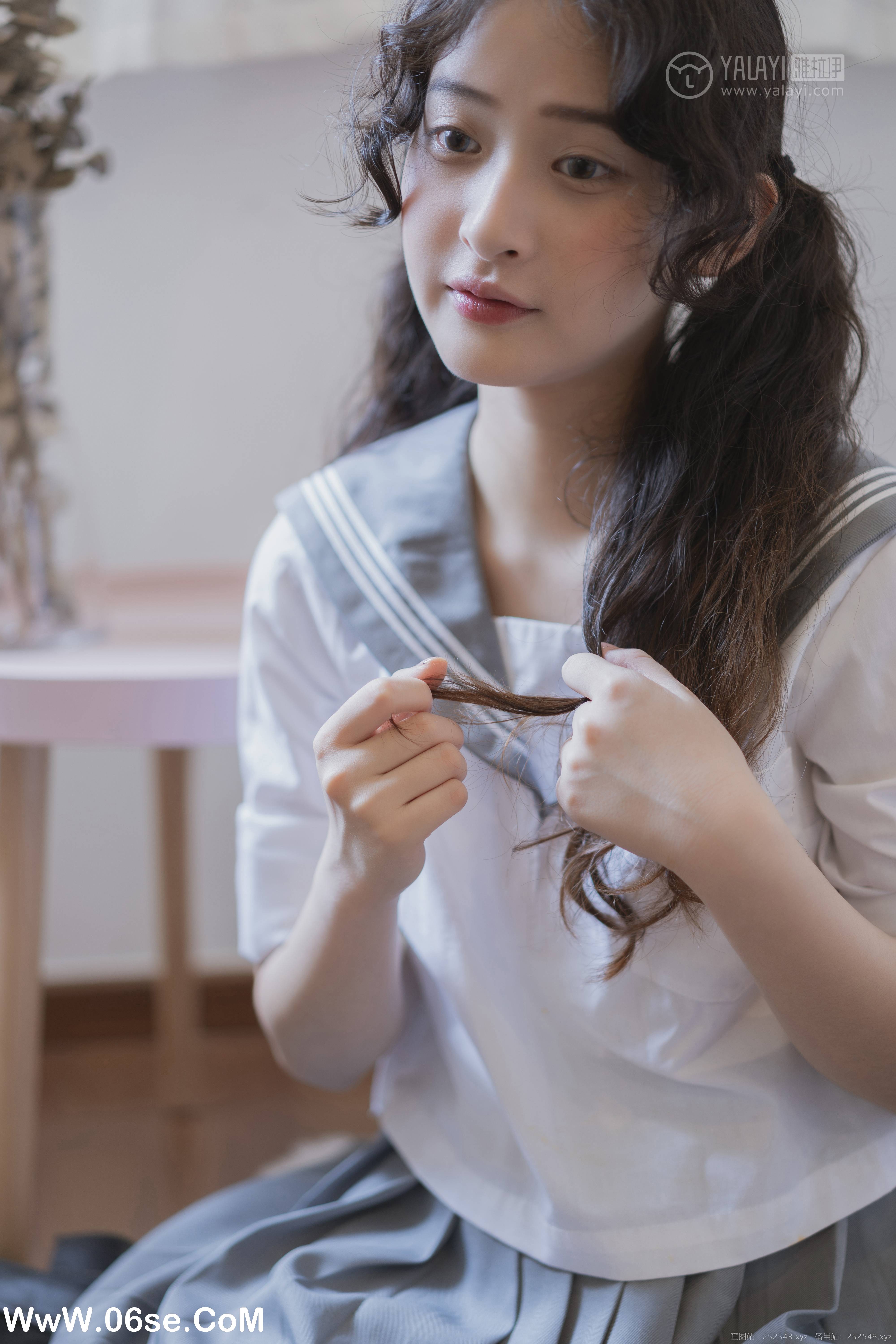 图片[37]-[YALAYI雅拉伊] No.349 清纯学生妹 西子-六色网