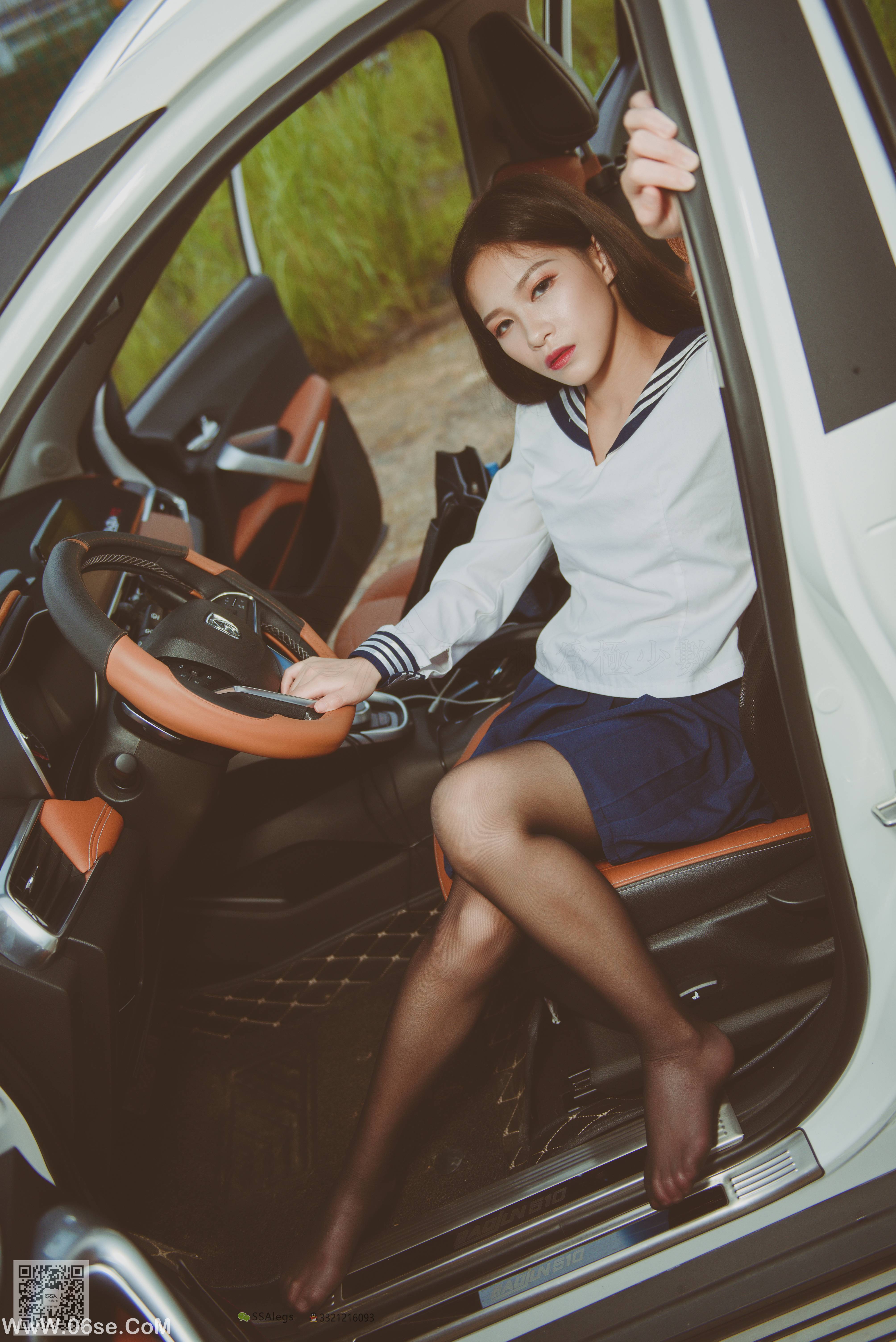 图片[57]-[SSA丝社] NO.017 佳佳 小丝妹佳佳练车记[63P1.02G]-六色网