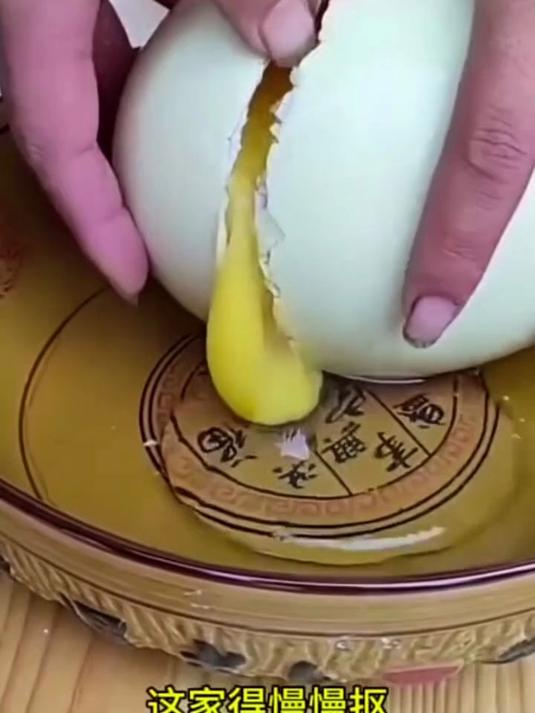 谁家鹅蛋这么大个