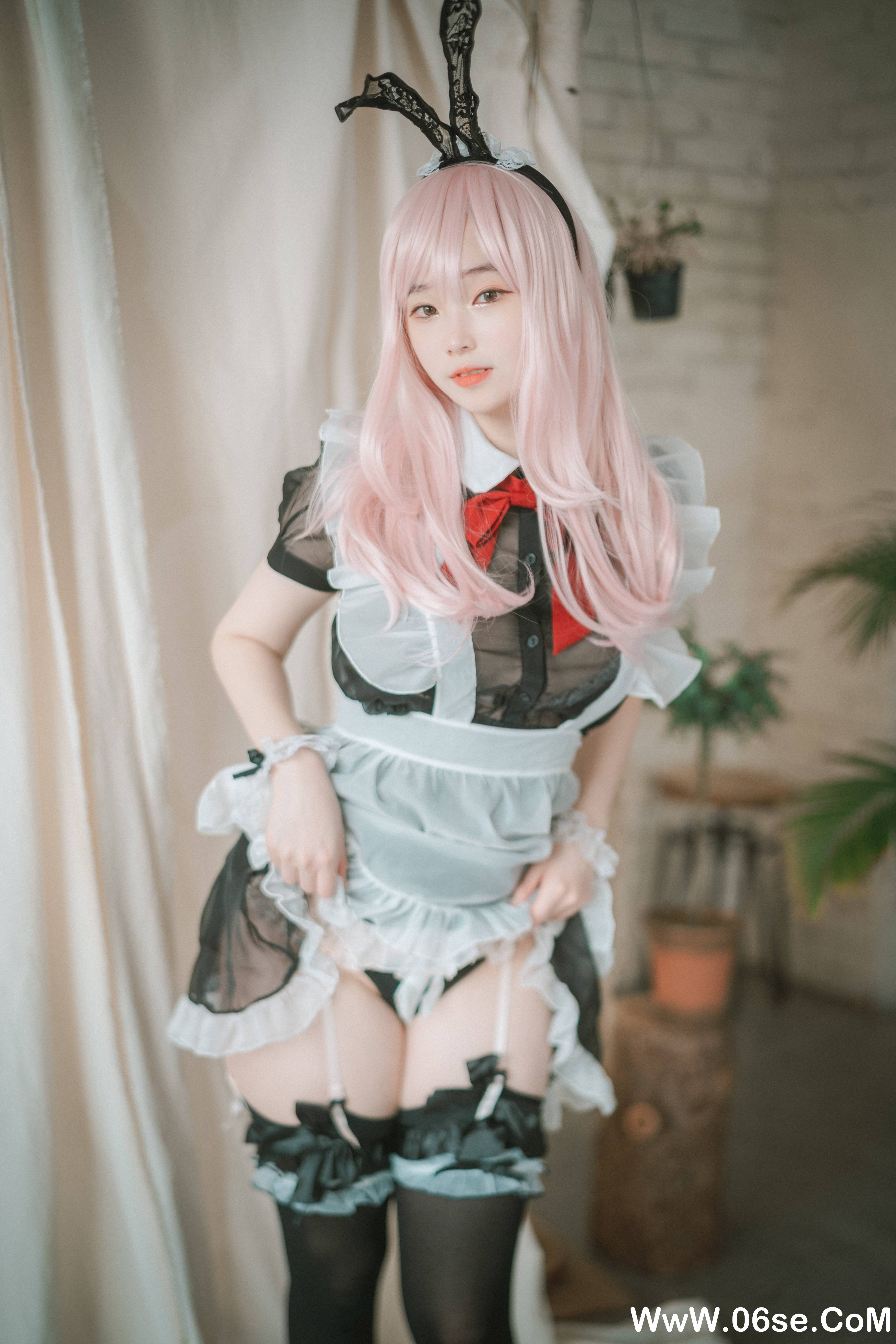 图片[2]-DJAWA — NO.122 Sheer Bunny Maid [51P450M]-六色网