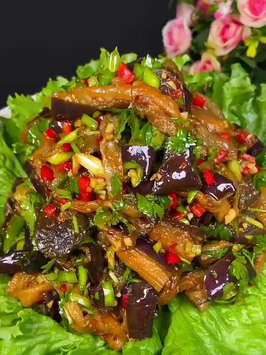 凉拌茄子的做法,非常好吃记得收藏