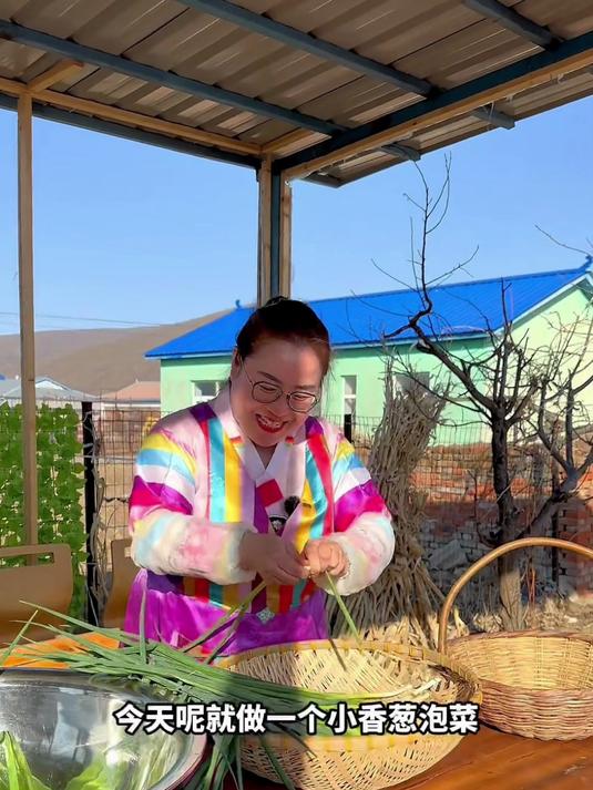 #年味里的中国#秘制小香葱泡菜，脆嫩鲜醇超香