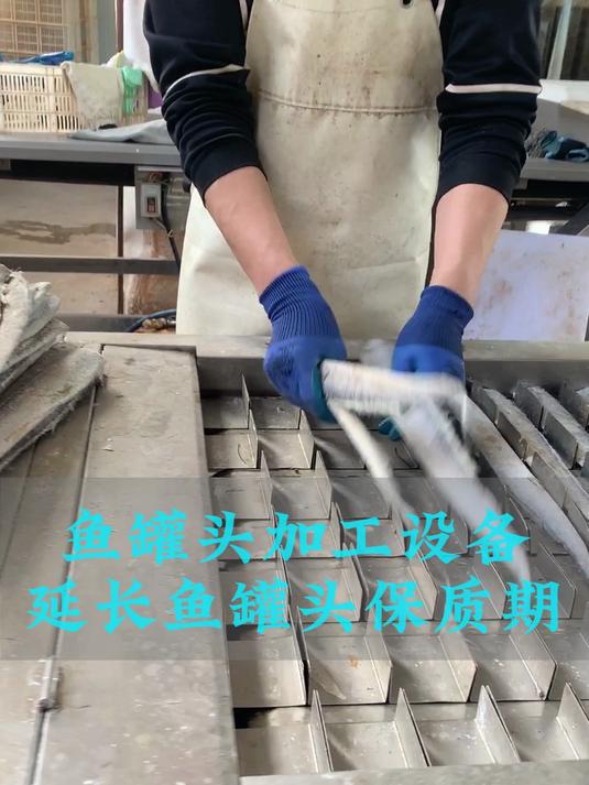 鱼罐头加工设备 带鱼罐头油炸流水线 鱼罐头加工杀菌流水线