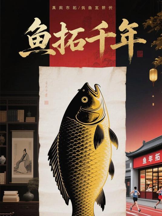 古代“鱼拓”的商业应用从“文人雅玩”到“商铺招牌”的广告功能